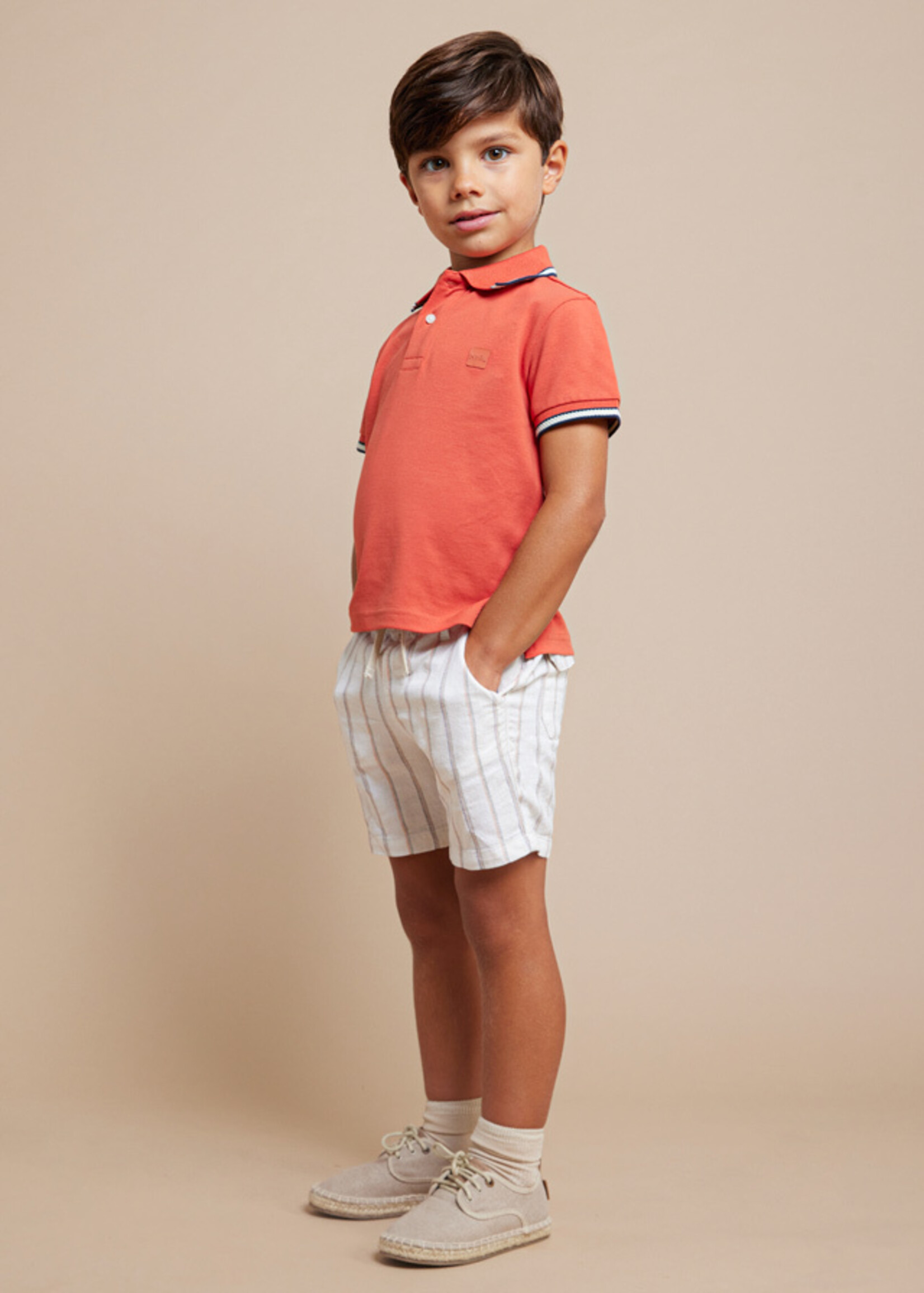 Mayoral Mini Boy             3103 S/s polo                      Navy