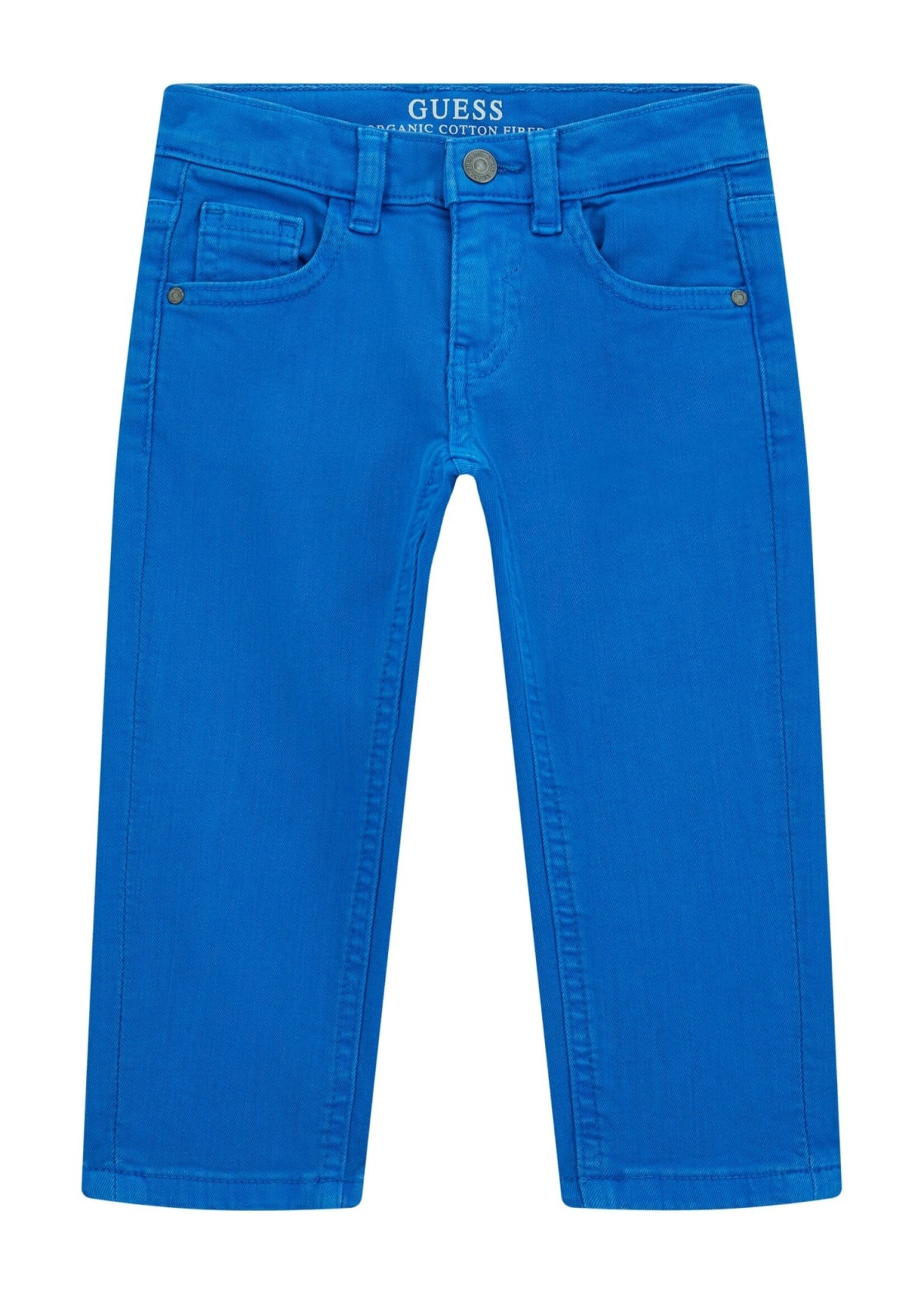 Guess GMD STR BULL DENIM SLIM PANTS N4RB03 BLUE TOULOUSE