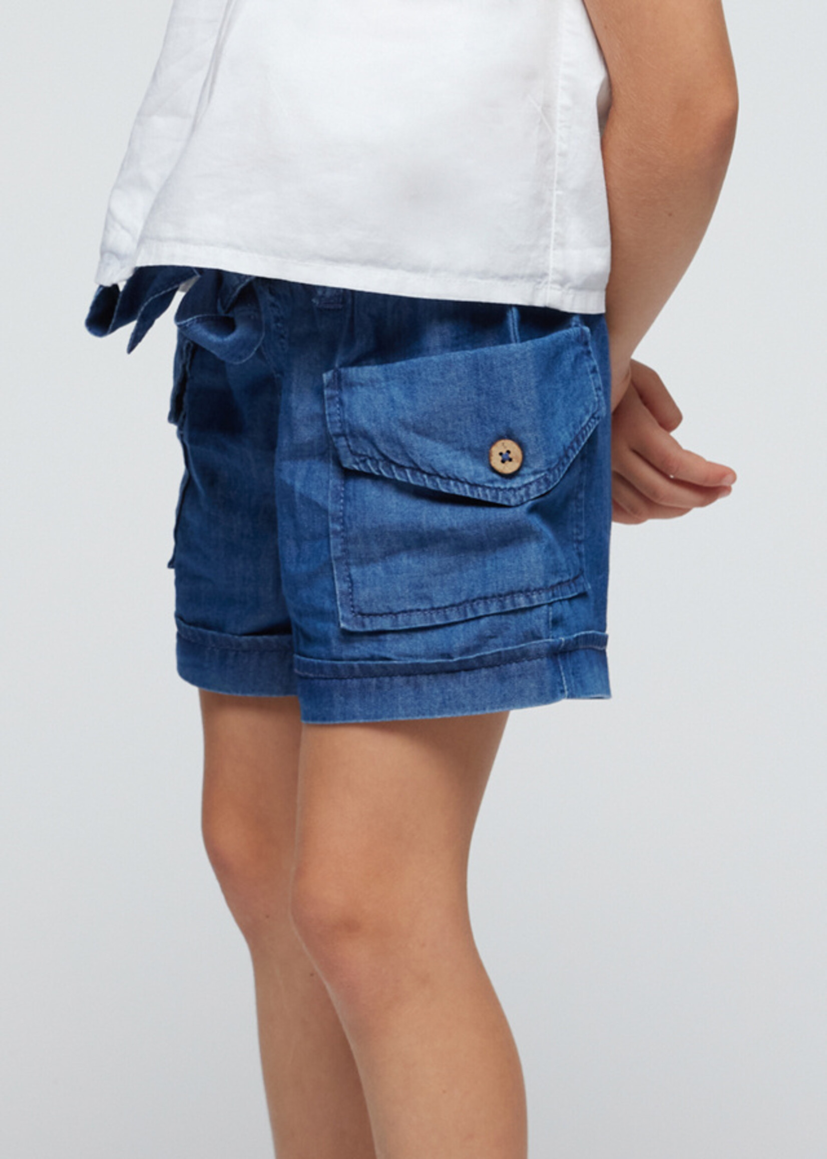 Mayoral Mini Girl            3252 Shorts                        Apple