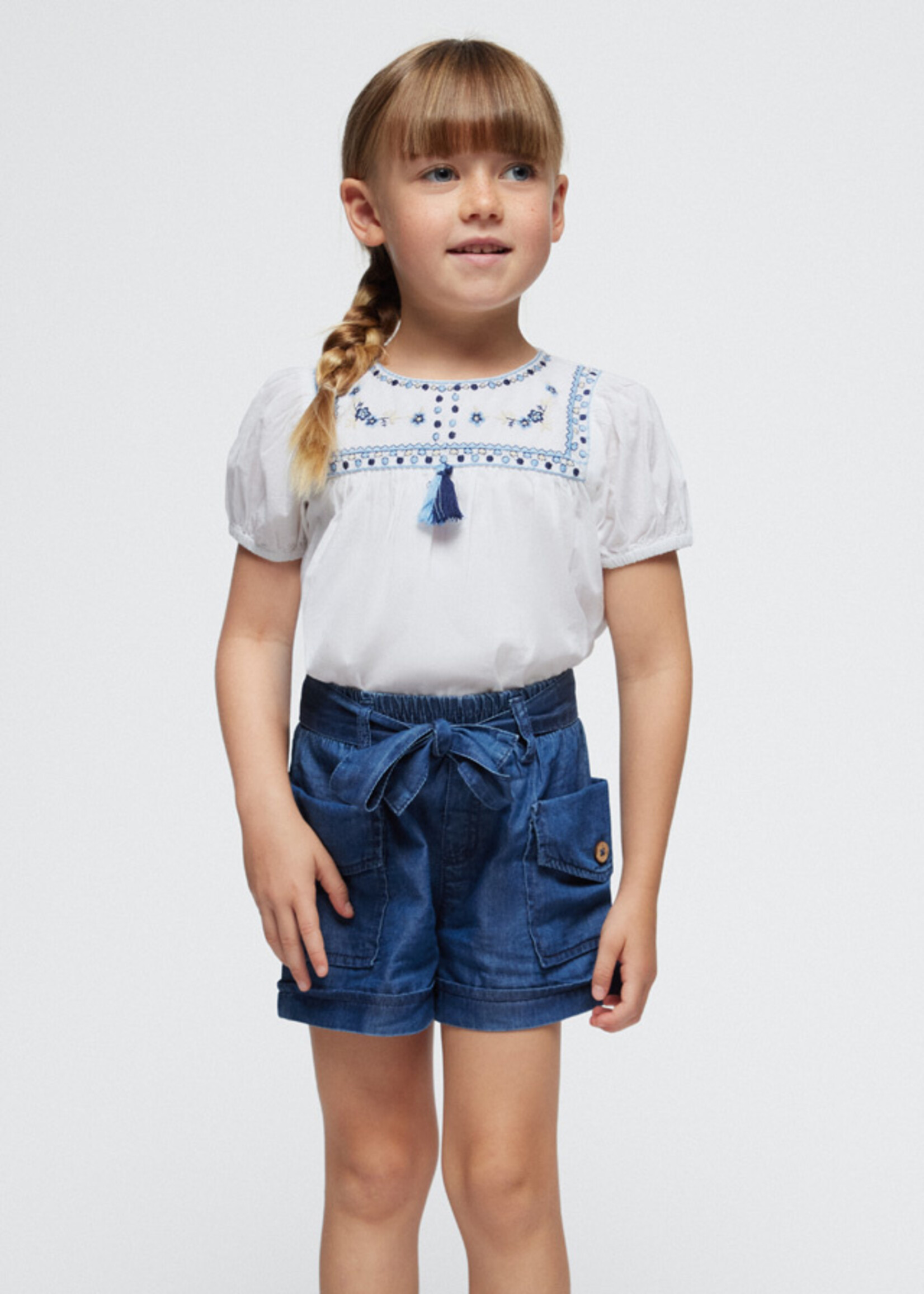 Mayoral Mini Girl            3252 Shorts                        Dark