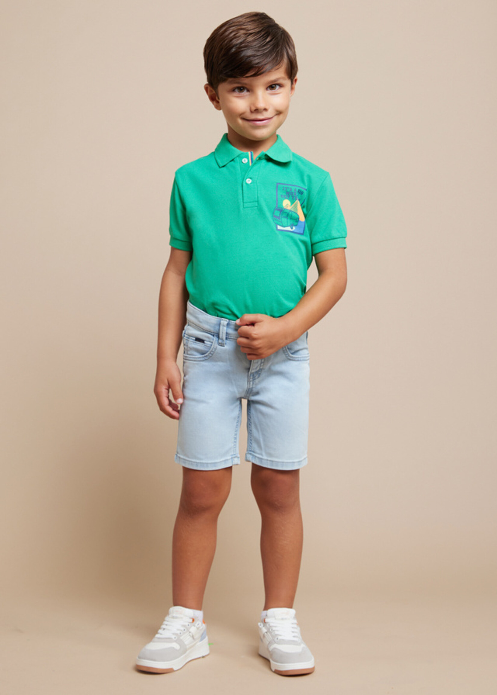 Mayoral Mini Boy             3274 denim 5b soft shorts          Light