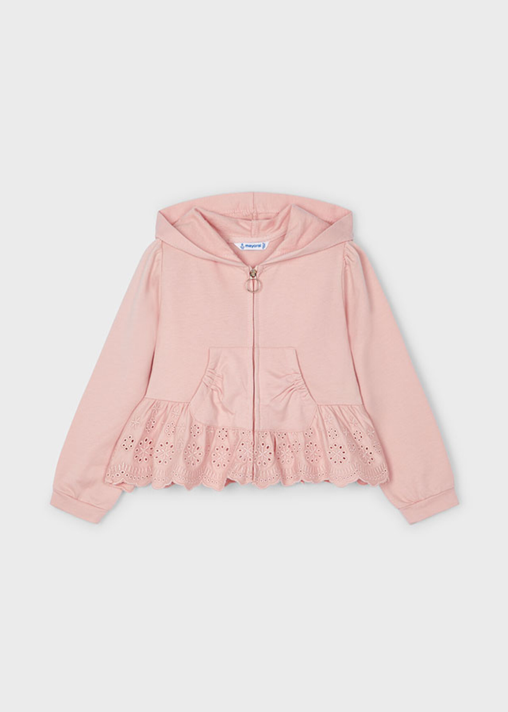 Mayoral Mini Girl            3477 Hoodie                        Blush