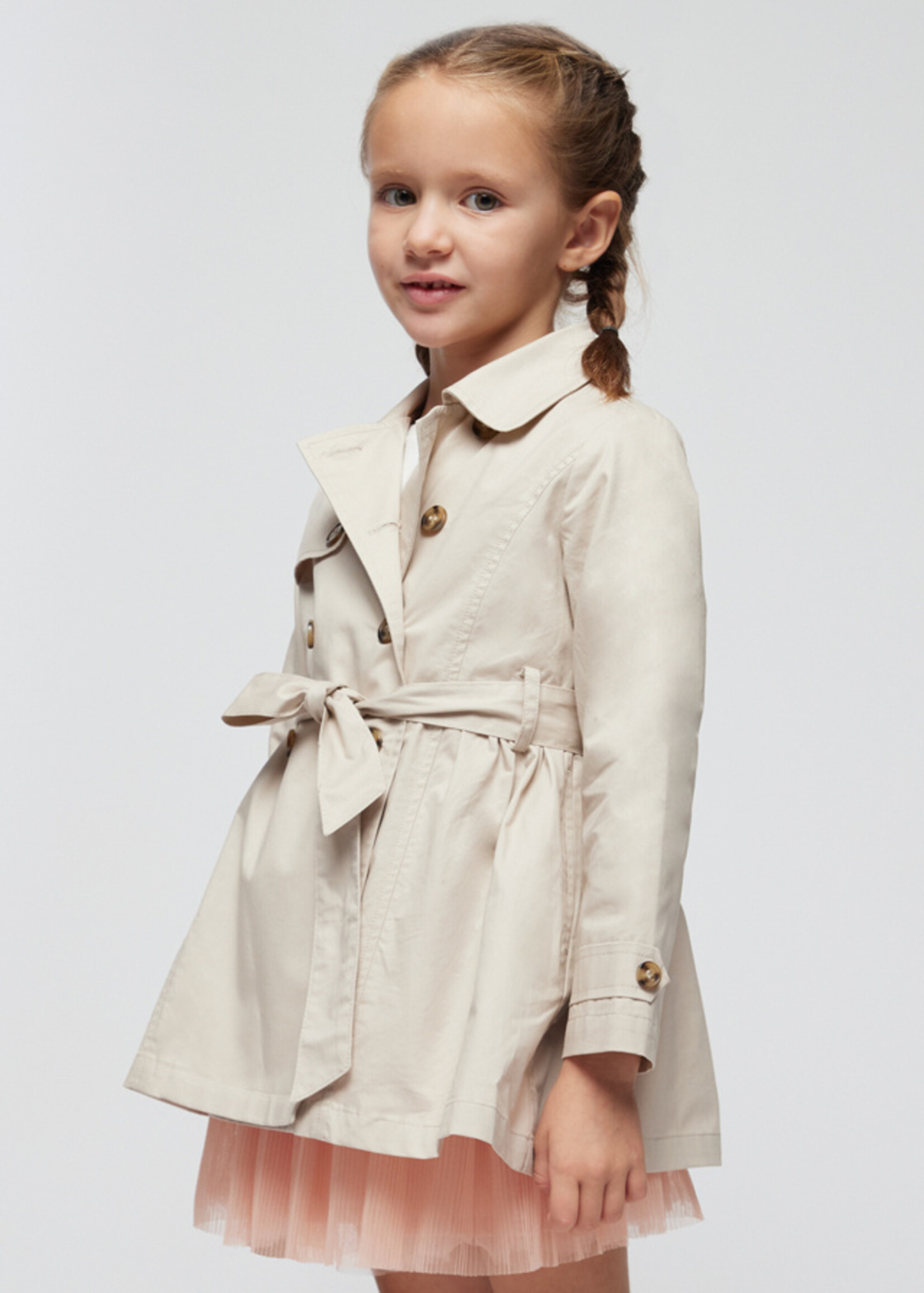 Mayoral Mini Girl            3480 Raincoat                      Ink