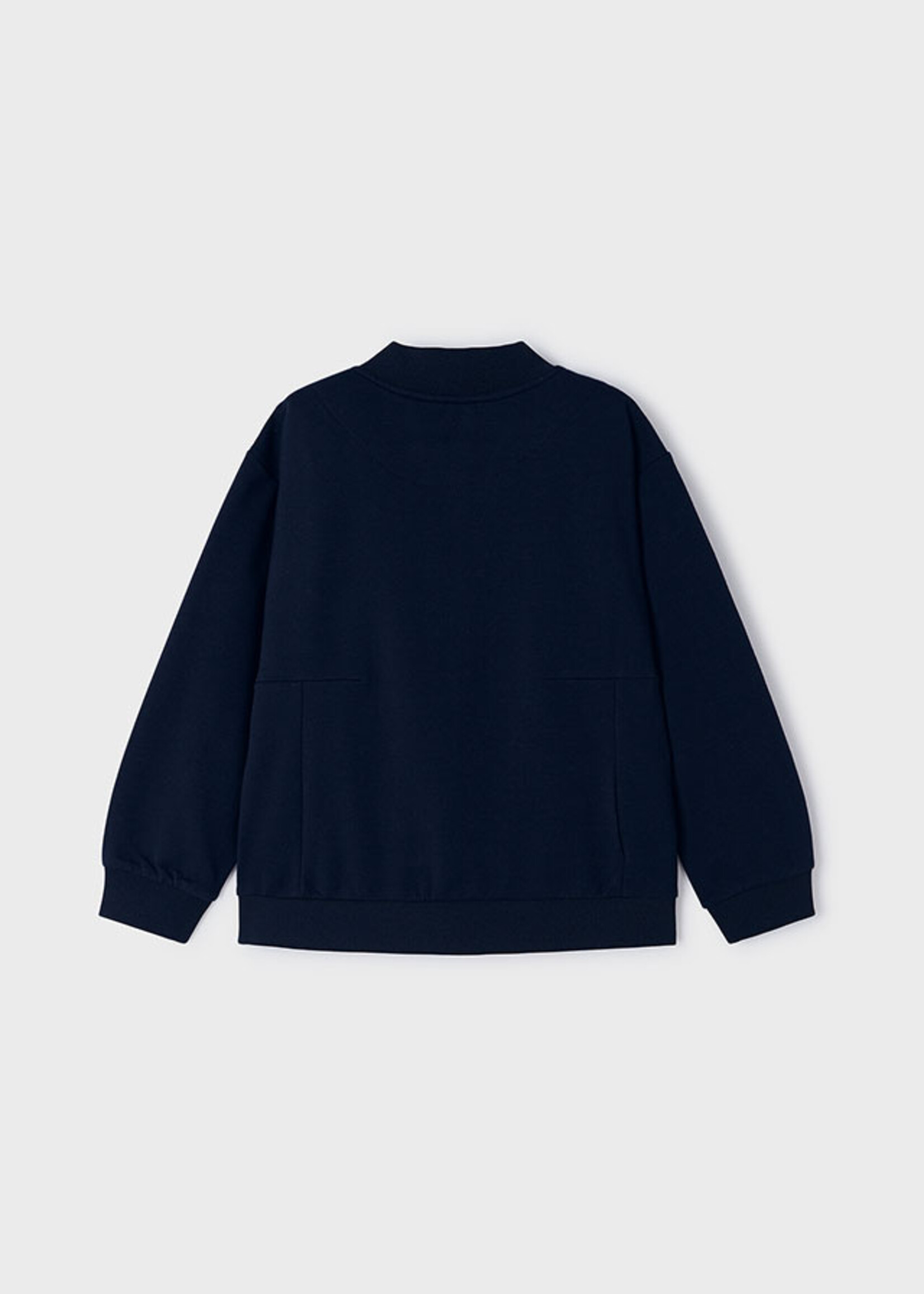 Mayoral Mini Boy             3488 Elastic fleece pullover       Navy