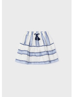 Mayoral Mini Girl            3904 Stripe skirt                  Ink