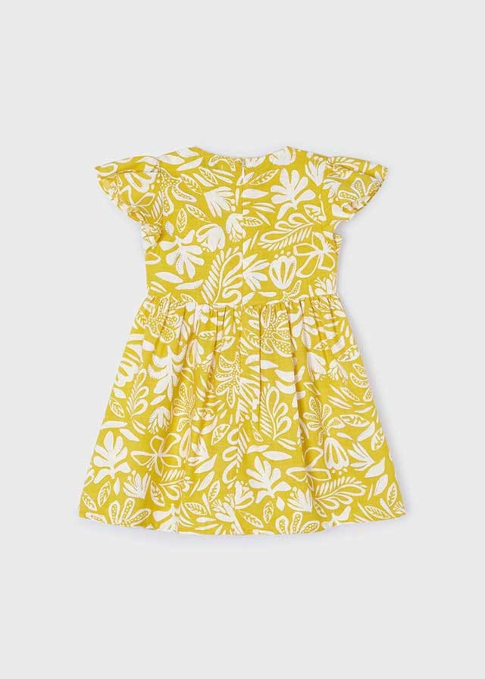 Mayoral Mini Girl            3923 Printed dress                 Honey