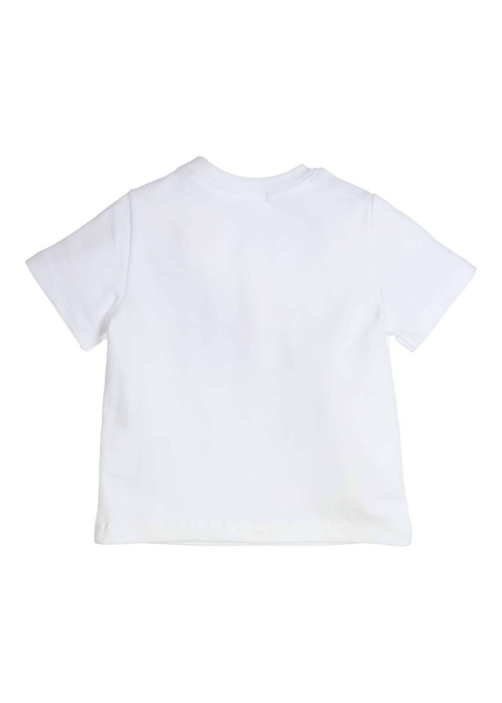 Gymp Boys T-shirt Aerobic Trailer Dogs 353-4438-20 White