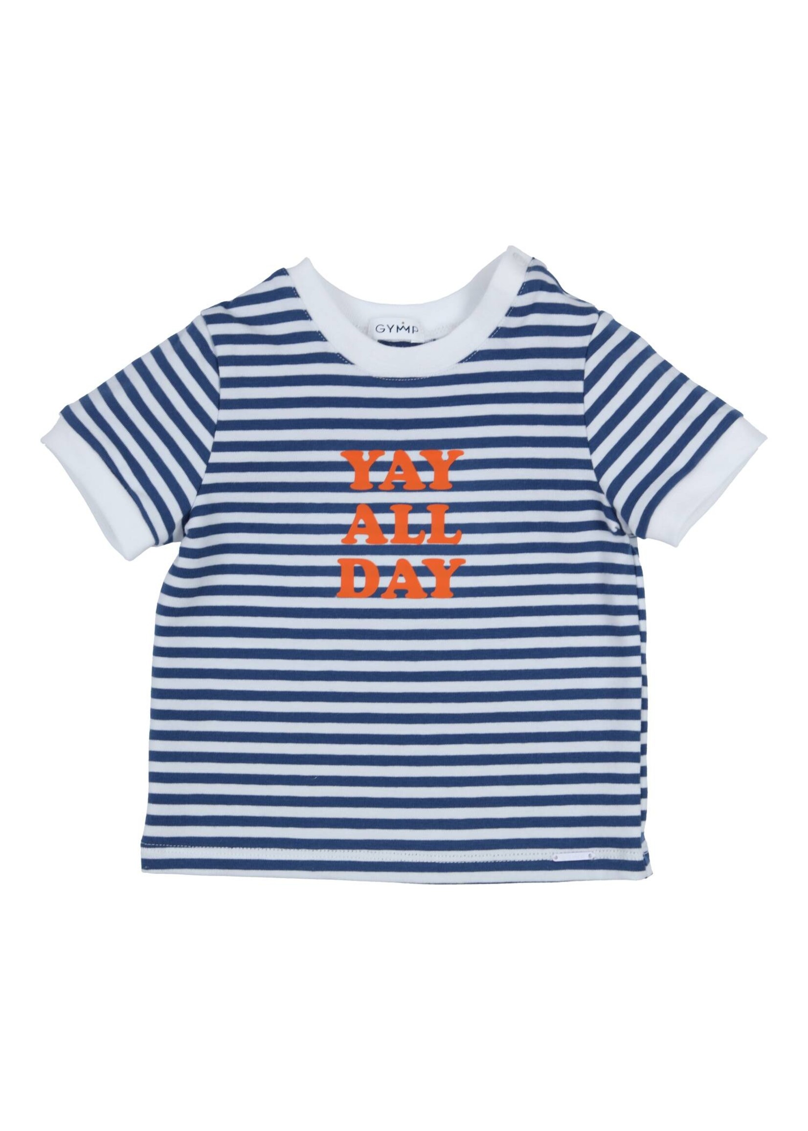 Gymp Boys T-shirt Pedro Yay all Day 353-4286-20 Blue - White