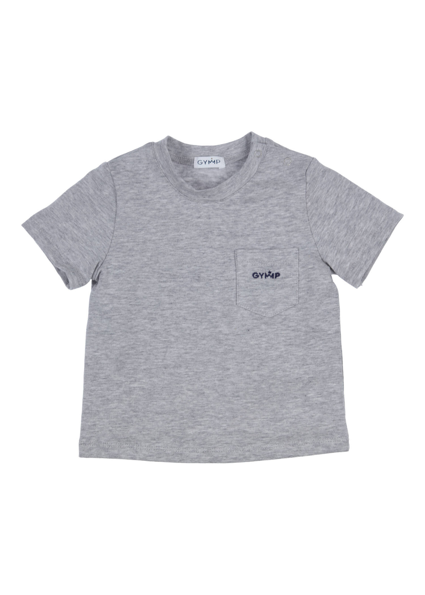 Gymp Boys T-shirt Aerochine 353-4160-20 Grey Melange