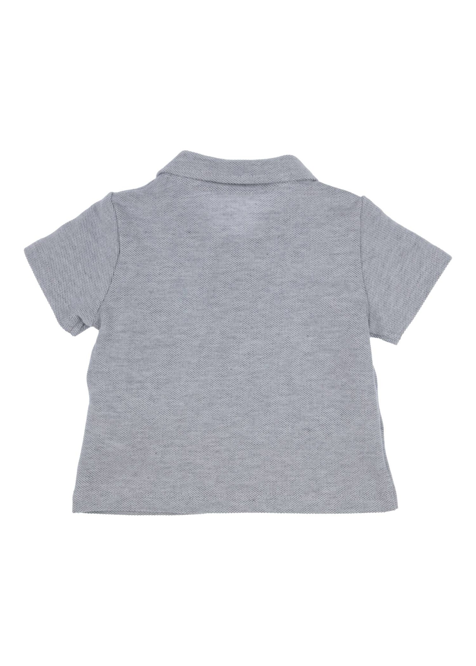 Gymp Boys Polo Piek 353-4152-20 Grey Melange