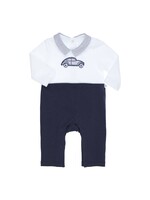 Gymp Boys Creepersuit Aerobic 480-4351-21 Dark Blue - White