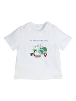 Gymp Boys T-shirt Aerobic It's adventure time 353-4449-20 White