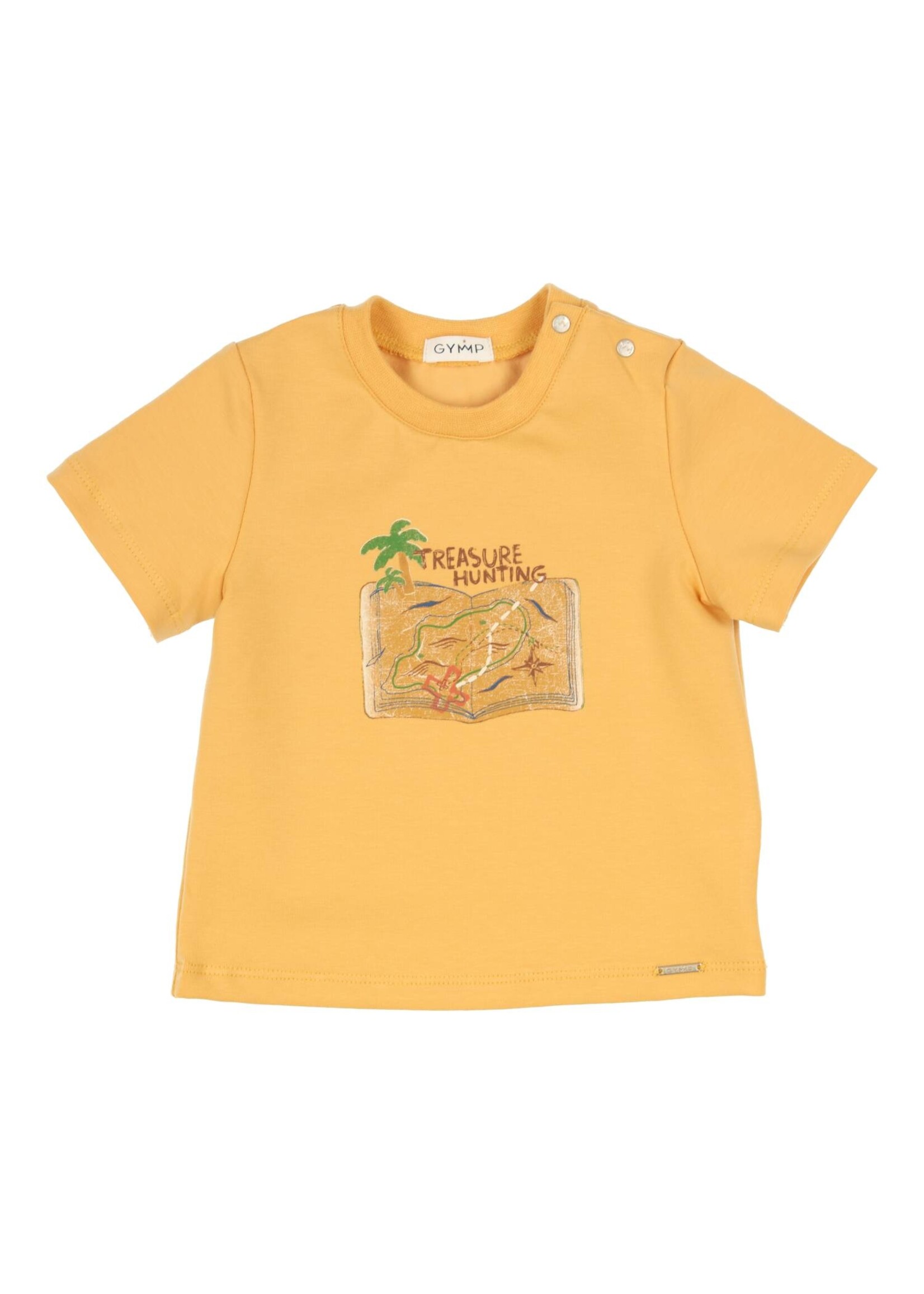 Gymp Boys T-shirt Rumo Treasure hunting 353-4448-20 Ochre