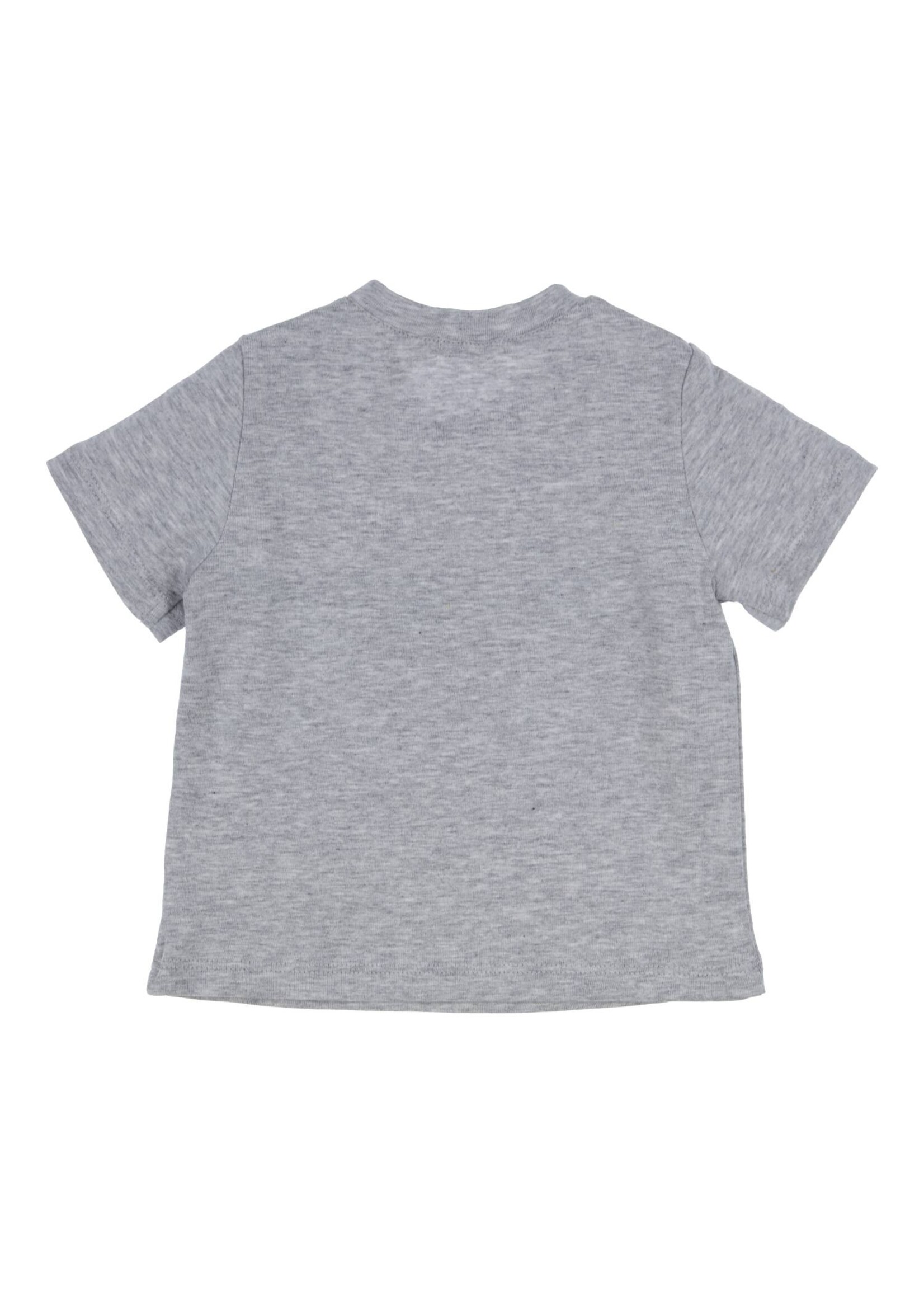 Gymp Boys T-shirt Aerochine Treasure hunting 353-4447-20 Grey Melange