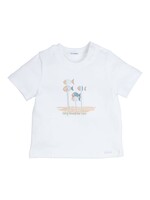 Gymp Boys T-shirt Aerobic Long time no see 353-4445-20 White