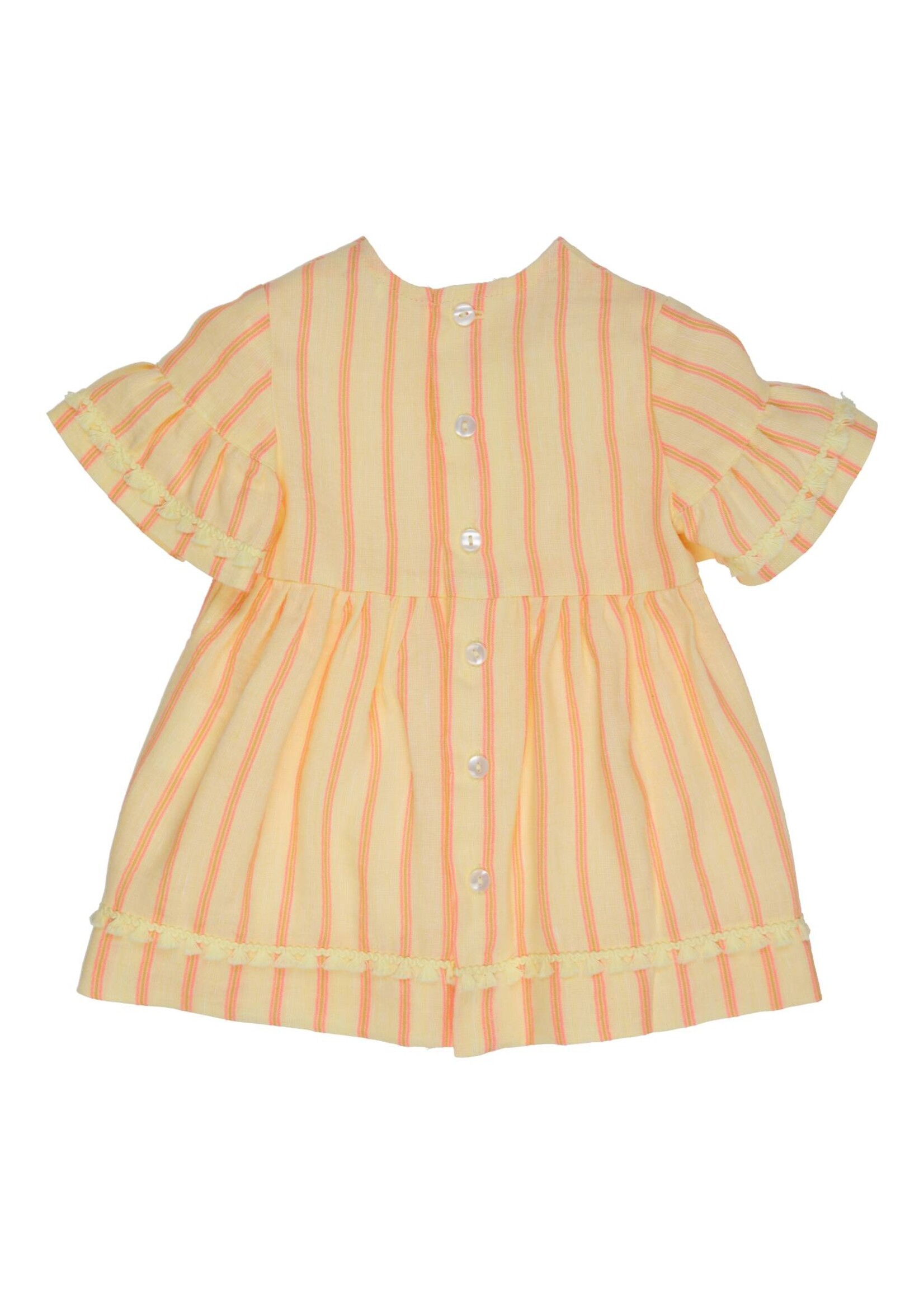 Gymp Girls Dress Carrara 470-4316-10 Yellow