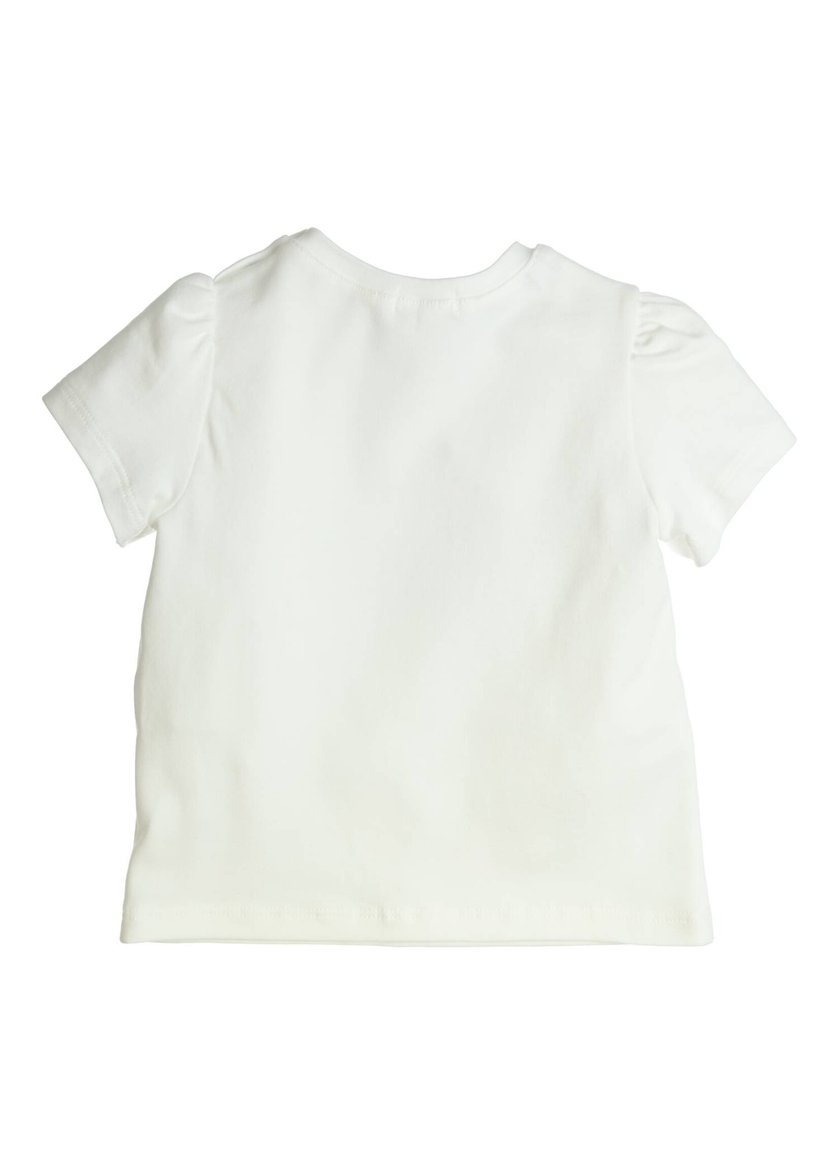 Gymp Girls T-shirt Aerobic Come fly with me 353-4376-10 Off White