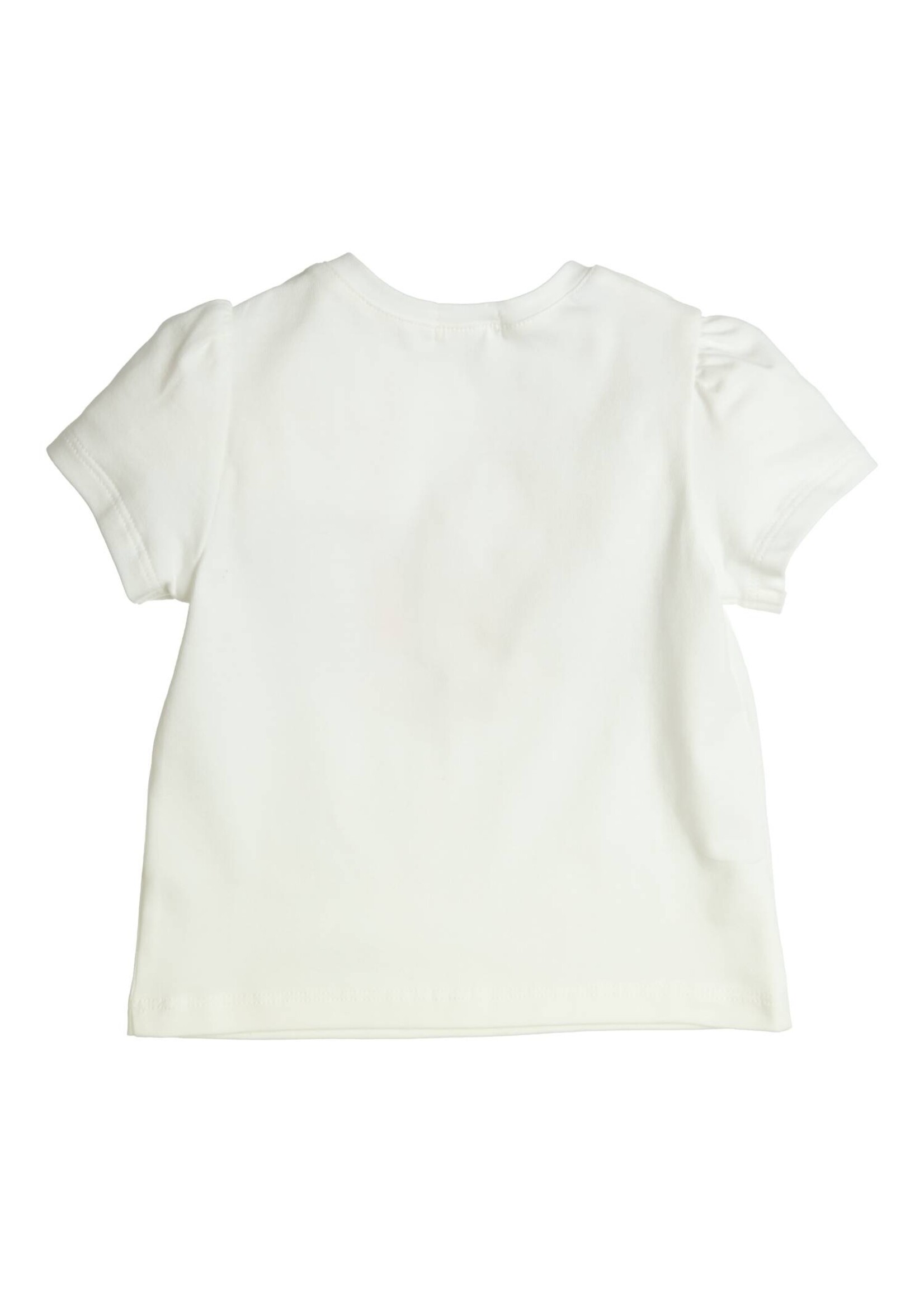 Gymp Girls T-shirt Aerobic Feeling bubbly 353-4355-10 Off White