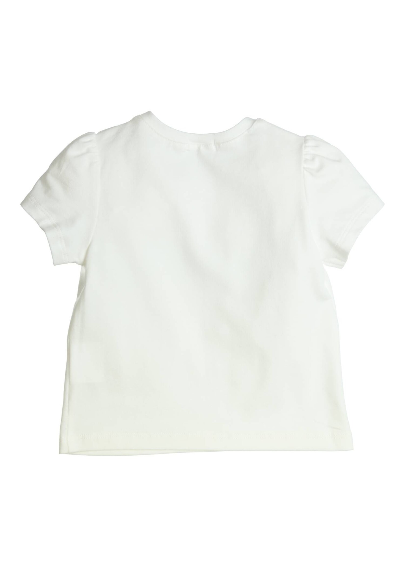 Gymp Girls T-shirt Aerobic Easy peasy lemon squeezy 353-4354-10 Off White