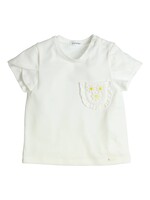 Gymp Girls T-shirt Aerobic 353-4328-10 Off White