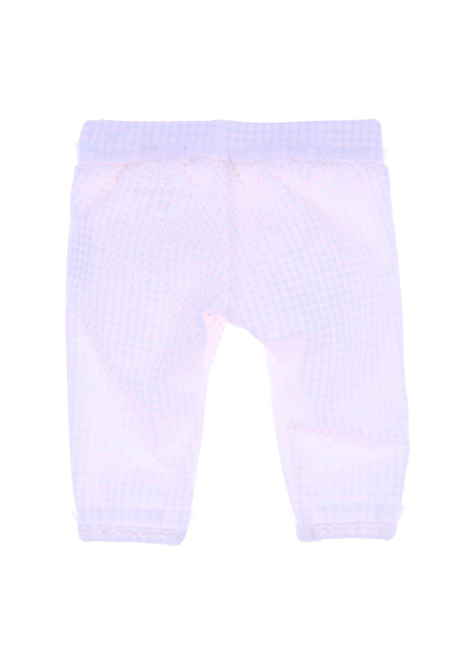 Gymp Girls Trousers Flo 410-4326-11 Light Pink - White