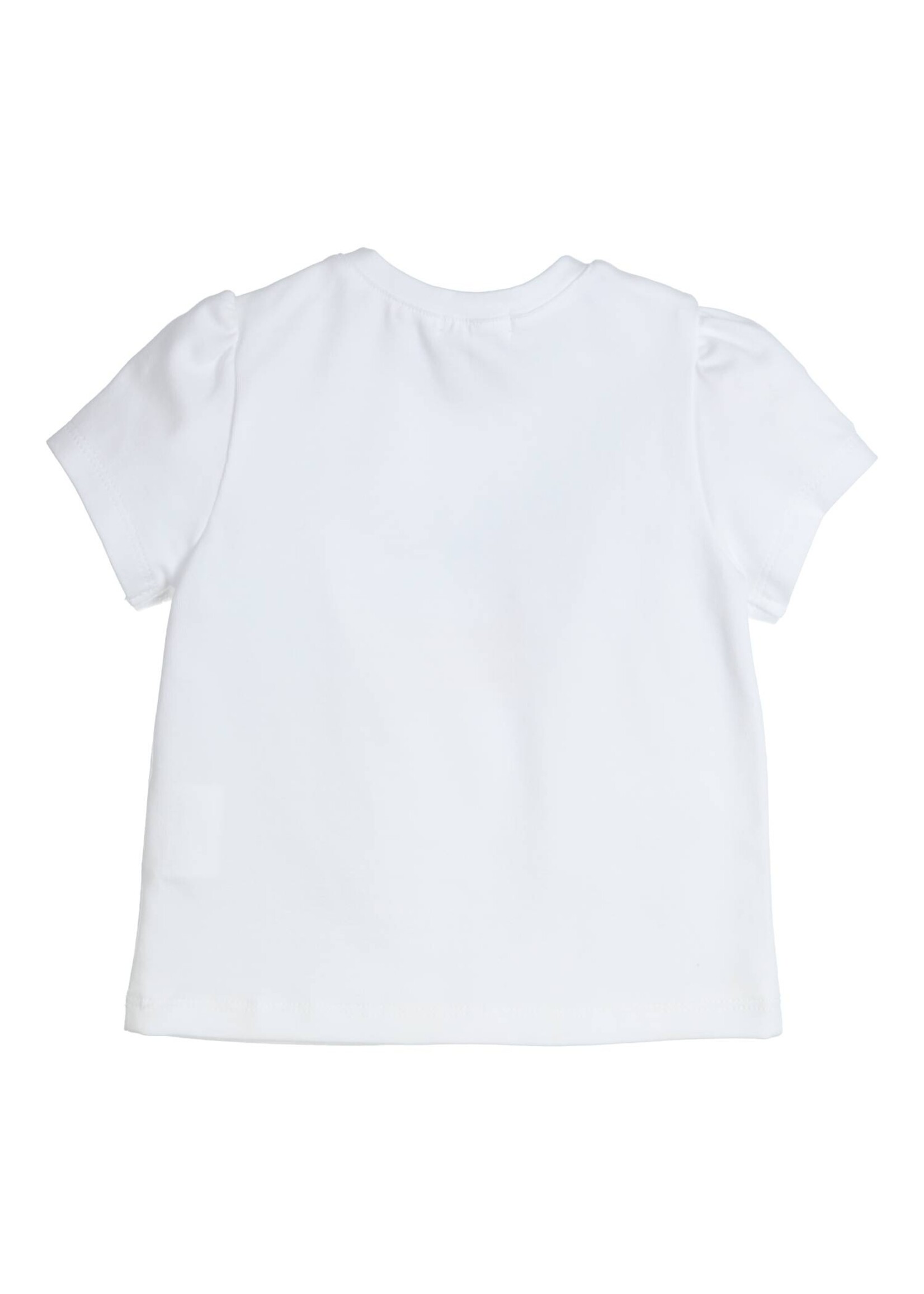 Gymp Girls T-shirt Aerobic Daisies are like Sunshine 353-4237-10 White