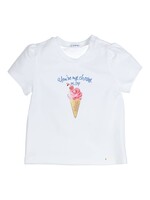 Gymp Girls T-shirt Aerobic You're my cherry on top 353-4236-10 White