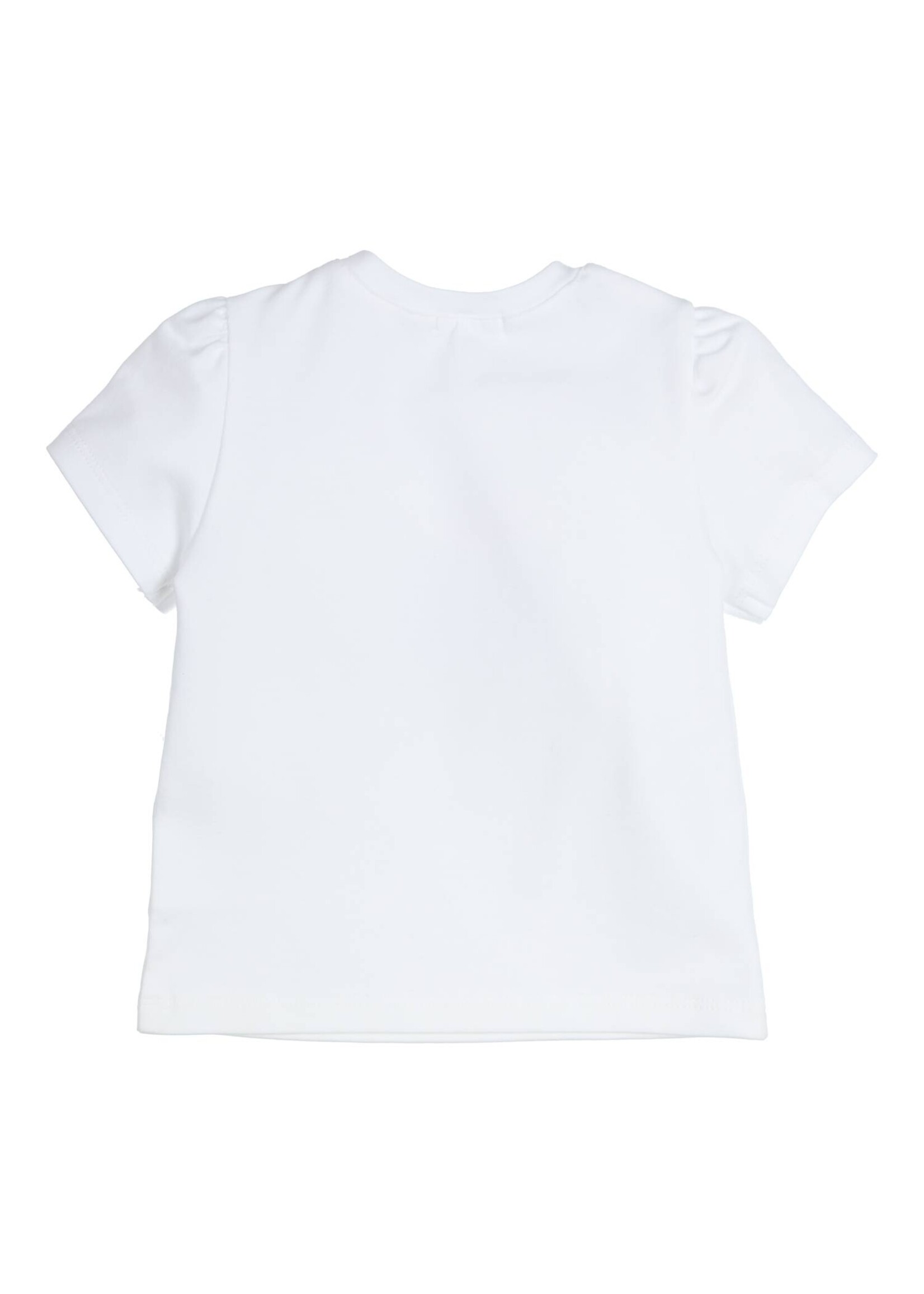 Gymp Girls T-shirt Aerobic Best Day Ever 353-4231-10 White
