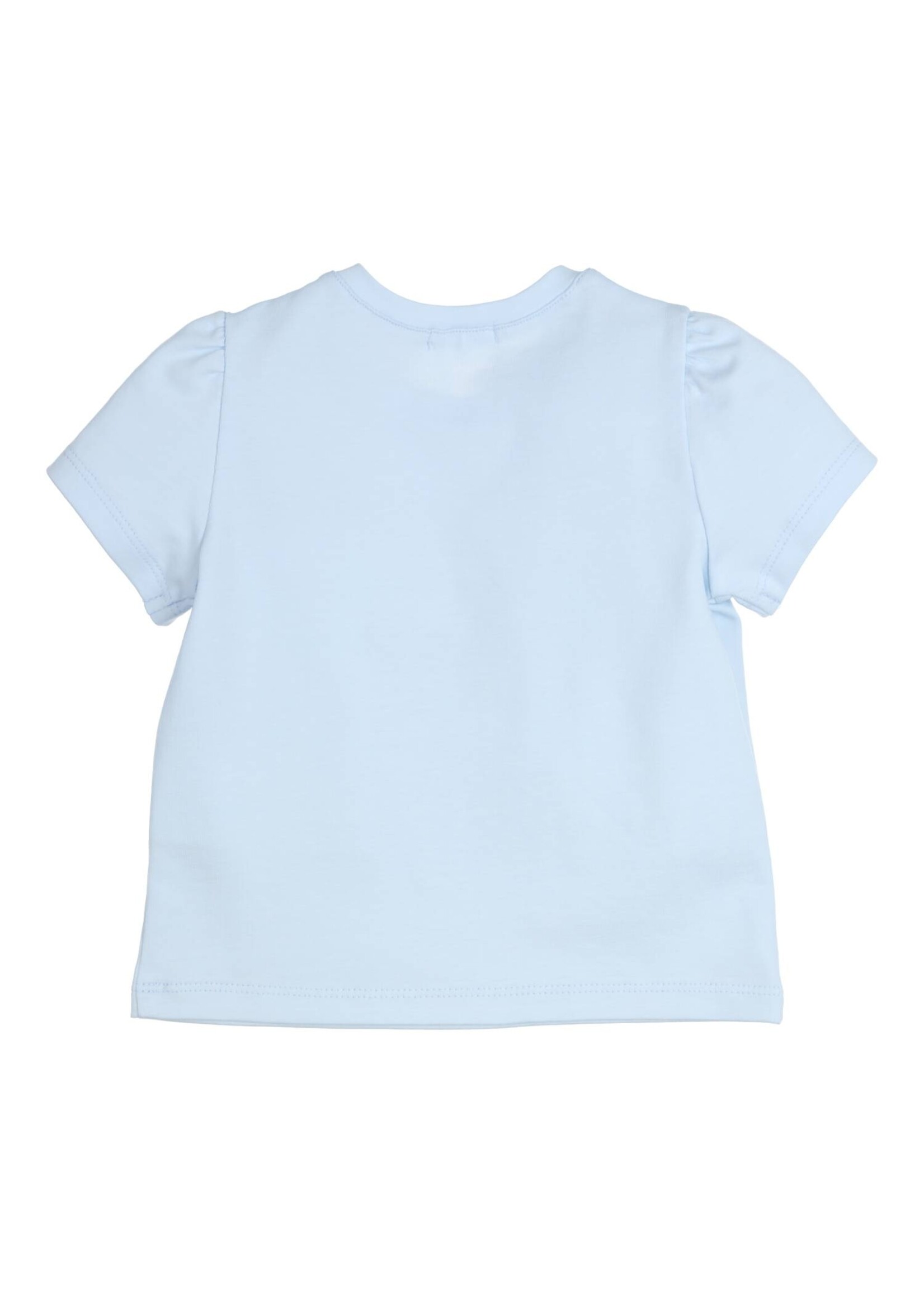 Gymp Girls T-shirt Aerobic Best Day Ever 353-4231-10 Light Blue