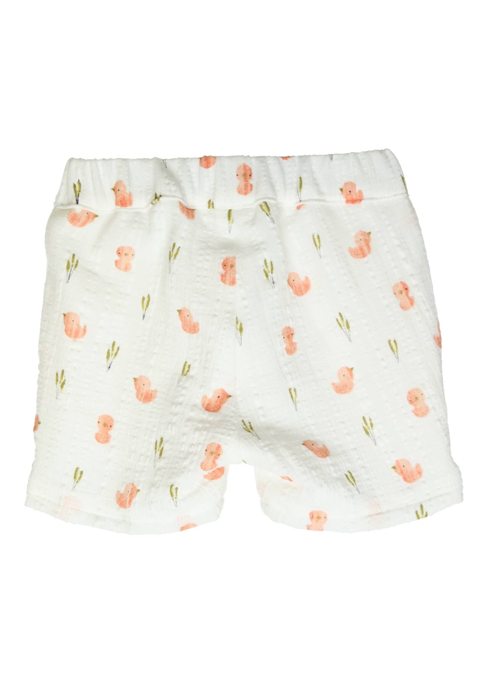 Gymp Girls Shorts Calimero 400-4273-10 Off White - Orange