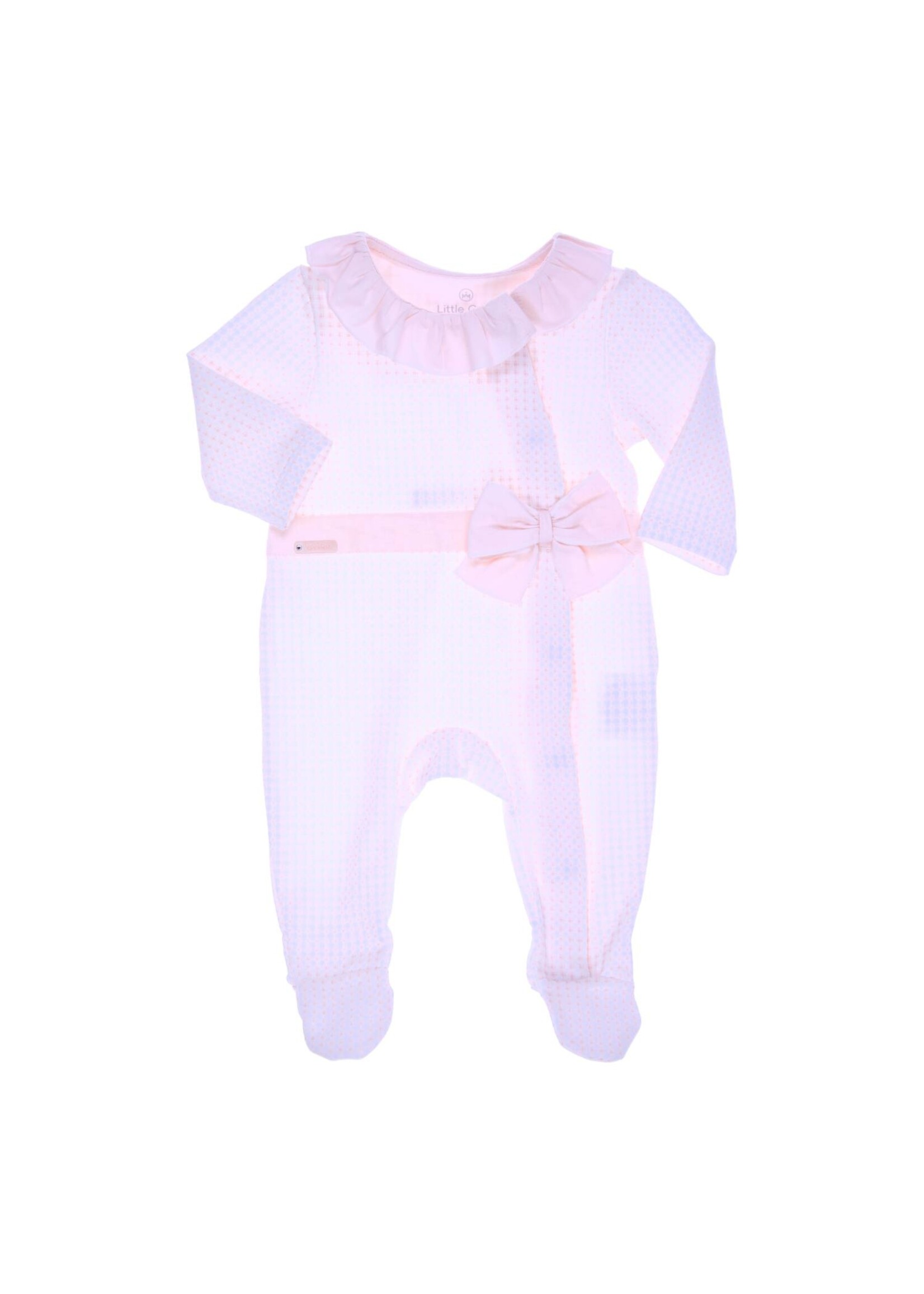 Gymp Girls Creepersuit Flo 480-4304-11 Light Pink - White