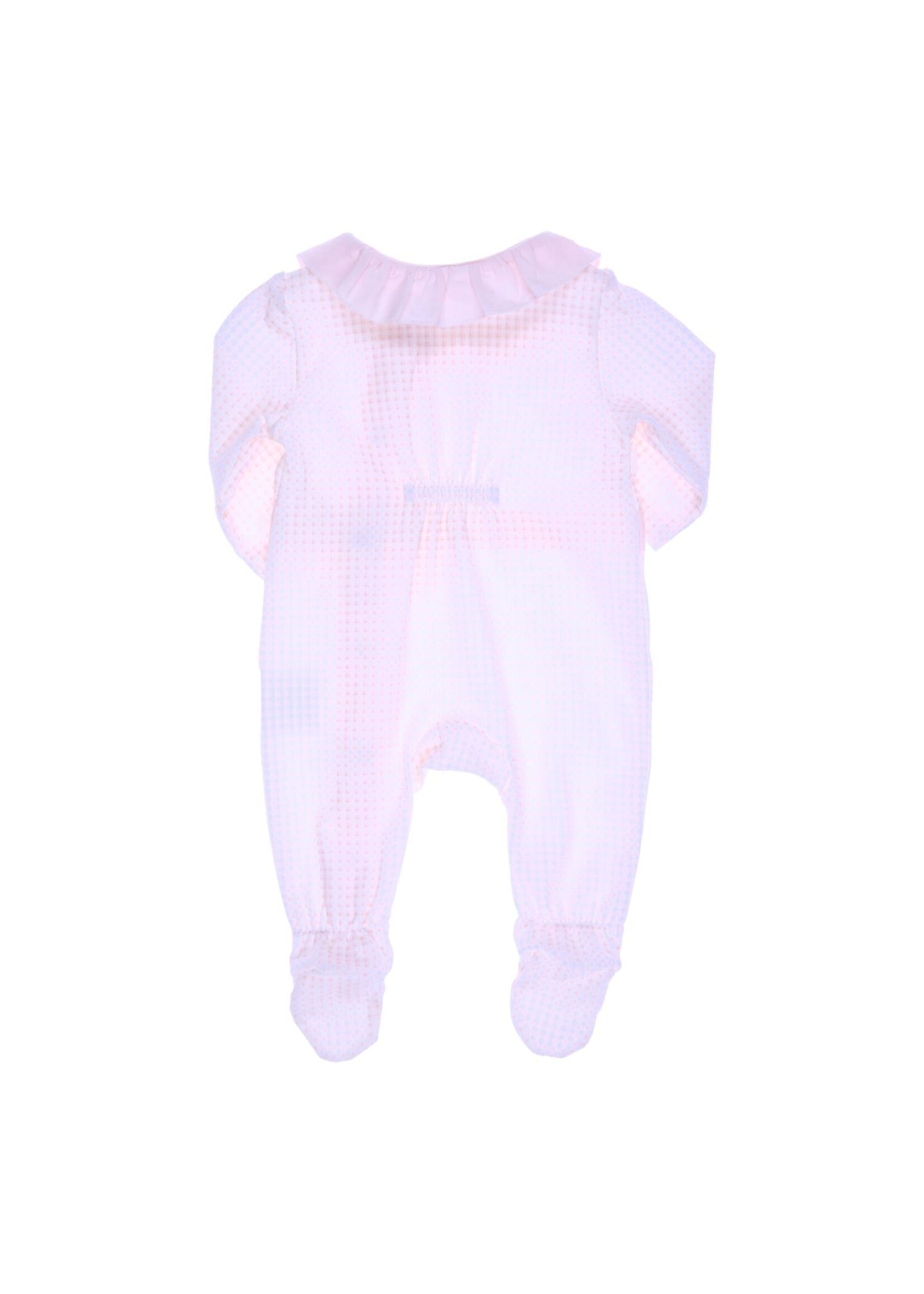 Gymp Girls Creepersuit Flo 480-4304-11 Light Pink - White