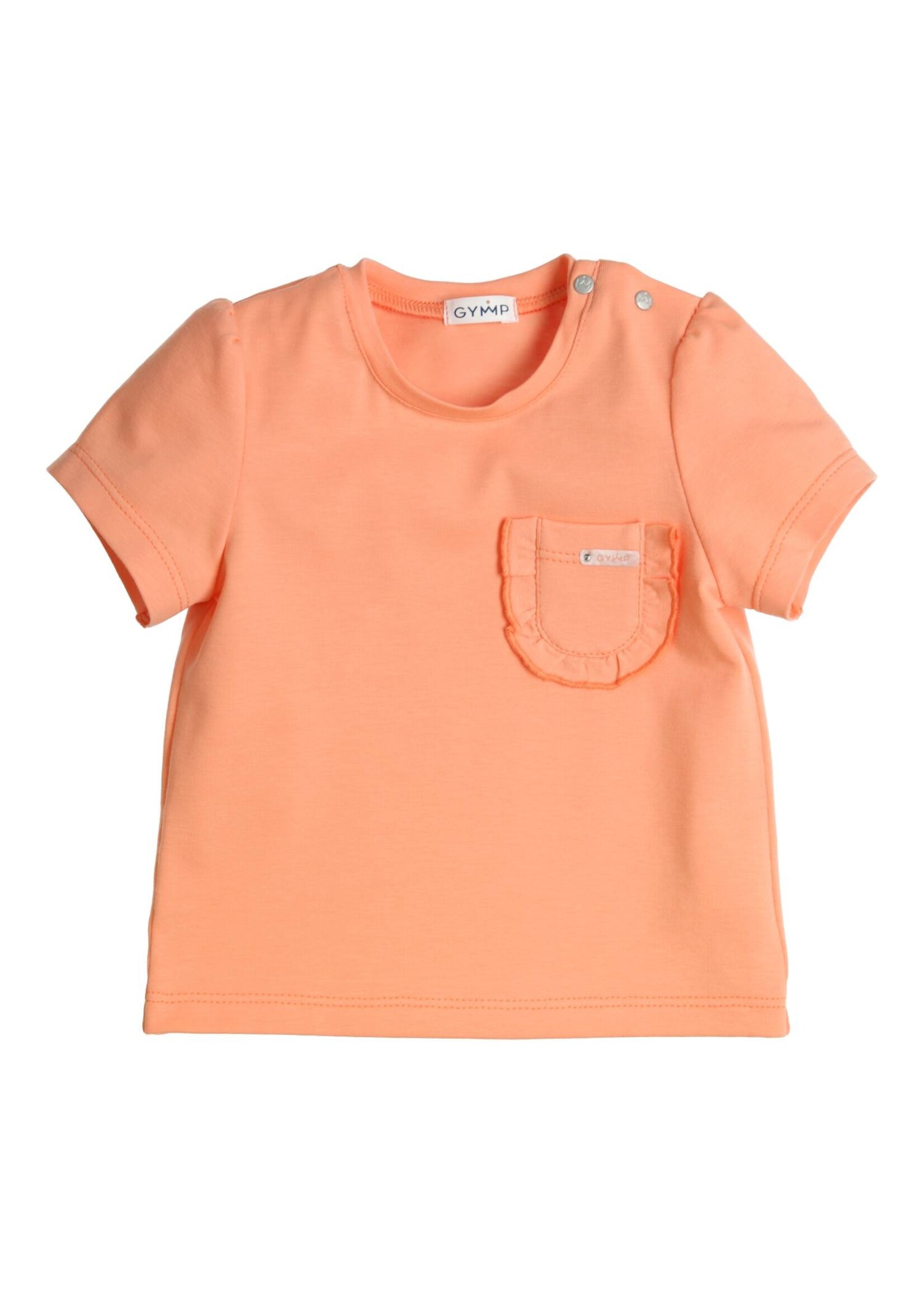 Gymp Girls T-shirt Aerobic 353-4463-10 Orange