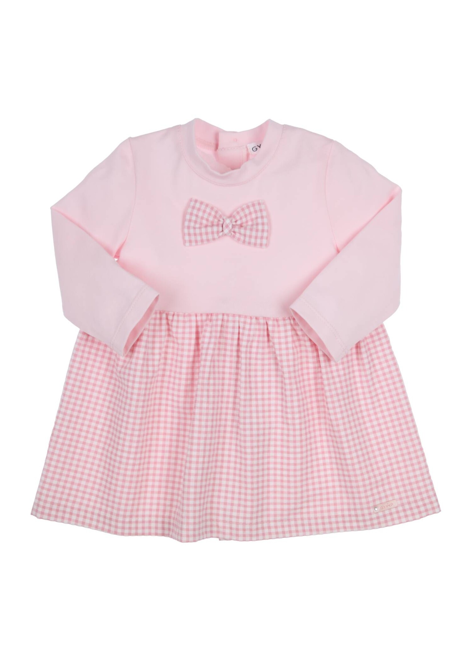 Gymp Girls Dress Vanity 470-4393-10 Old Rose - Off White