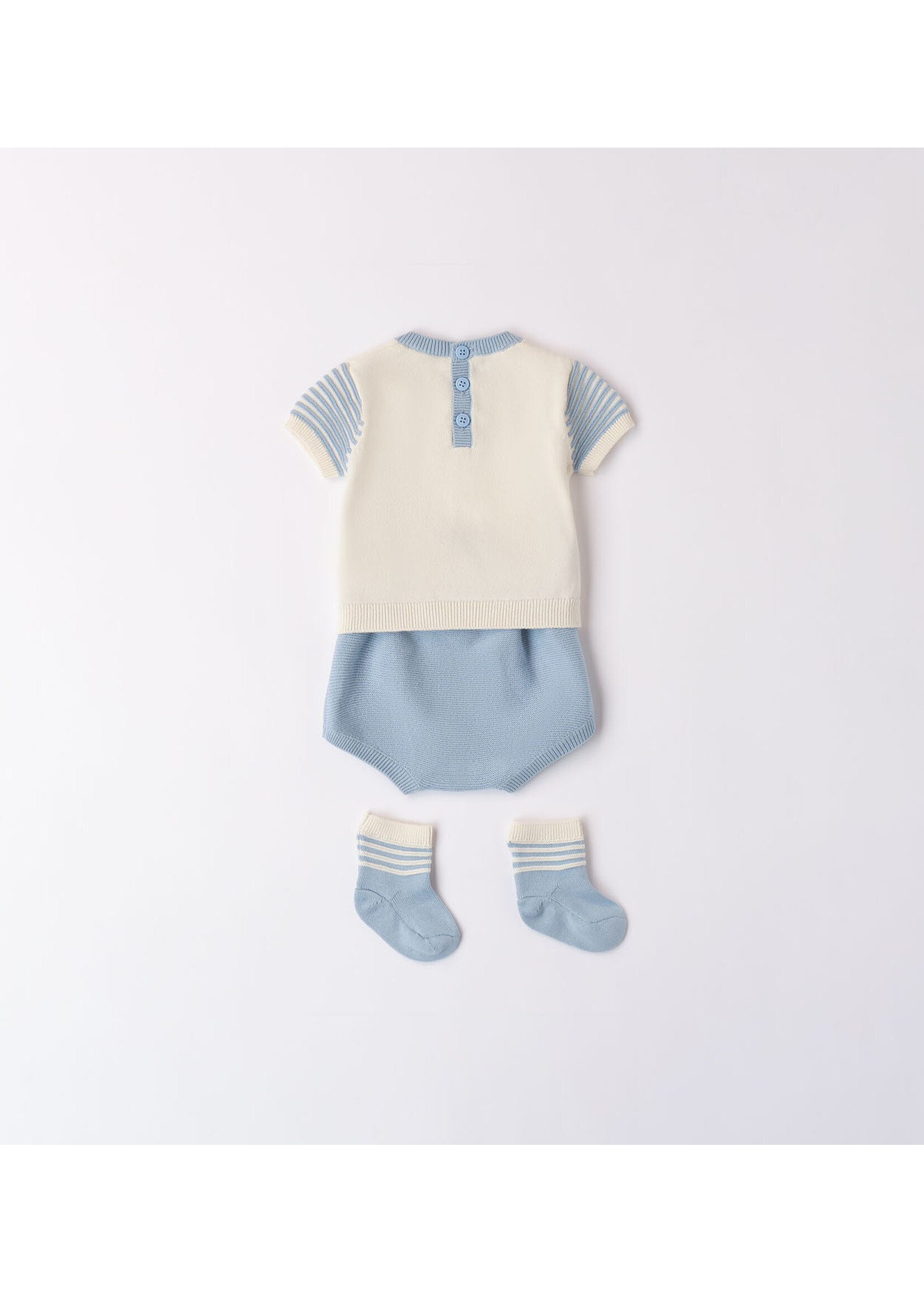 Ido 38620 SHORT SLEEVED SET BLUE