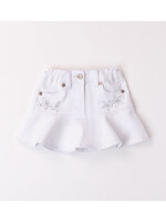 Ido 08243 WOVEN SKIRT OPTICAL WHITE