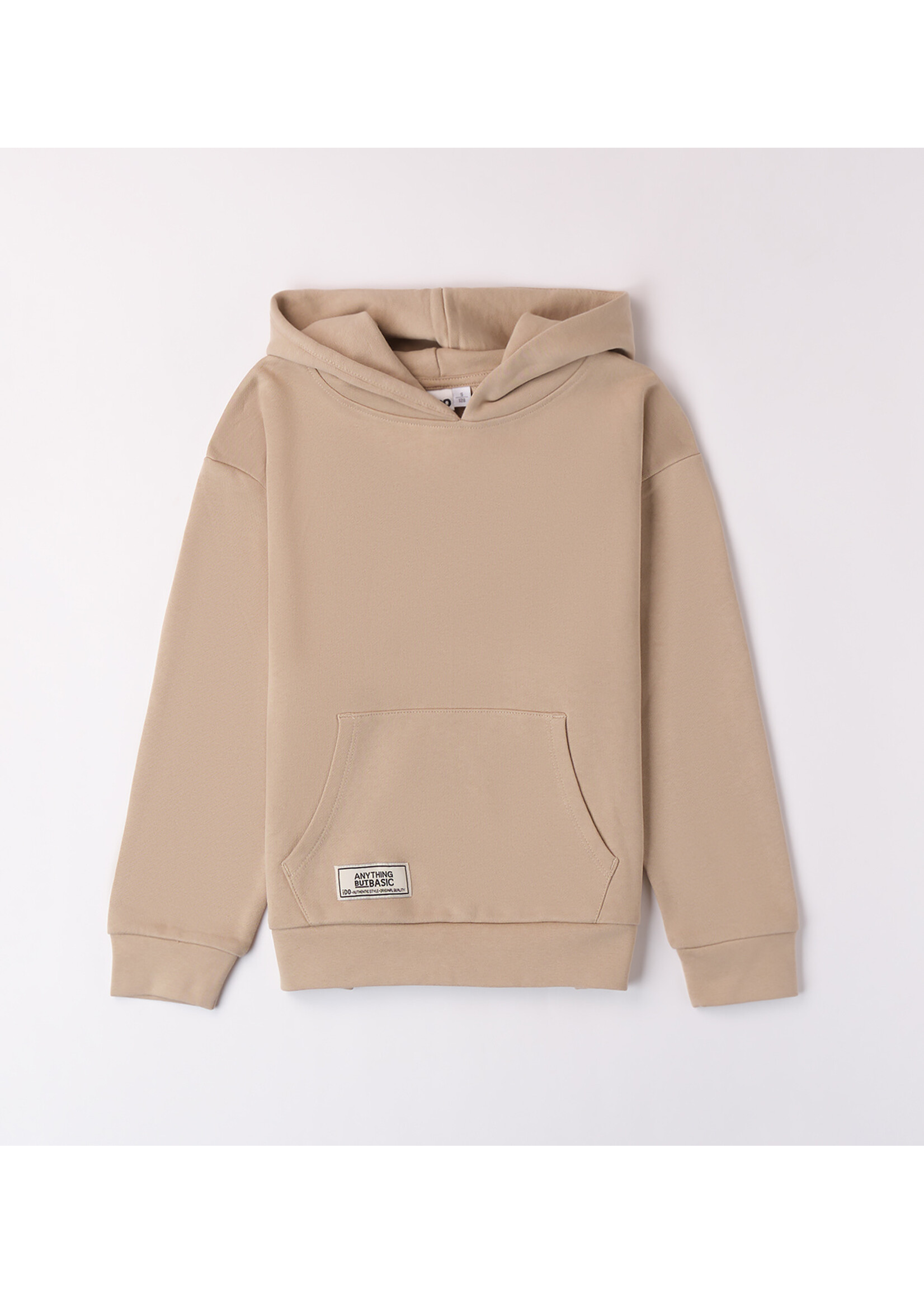 Ido 48840 CLOSED SWEATER WITH OR WITHOUT HOOD BEIGE