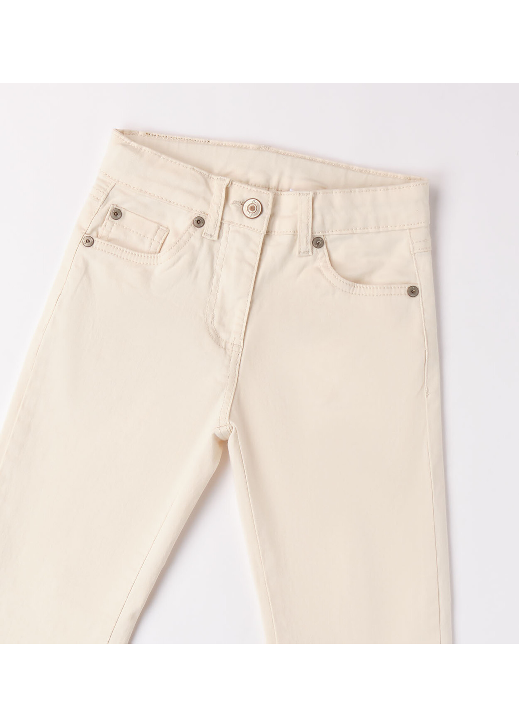 Ido 08435 LONG WOVEN TROUSERS CREAM