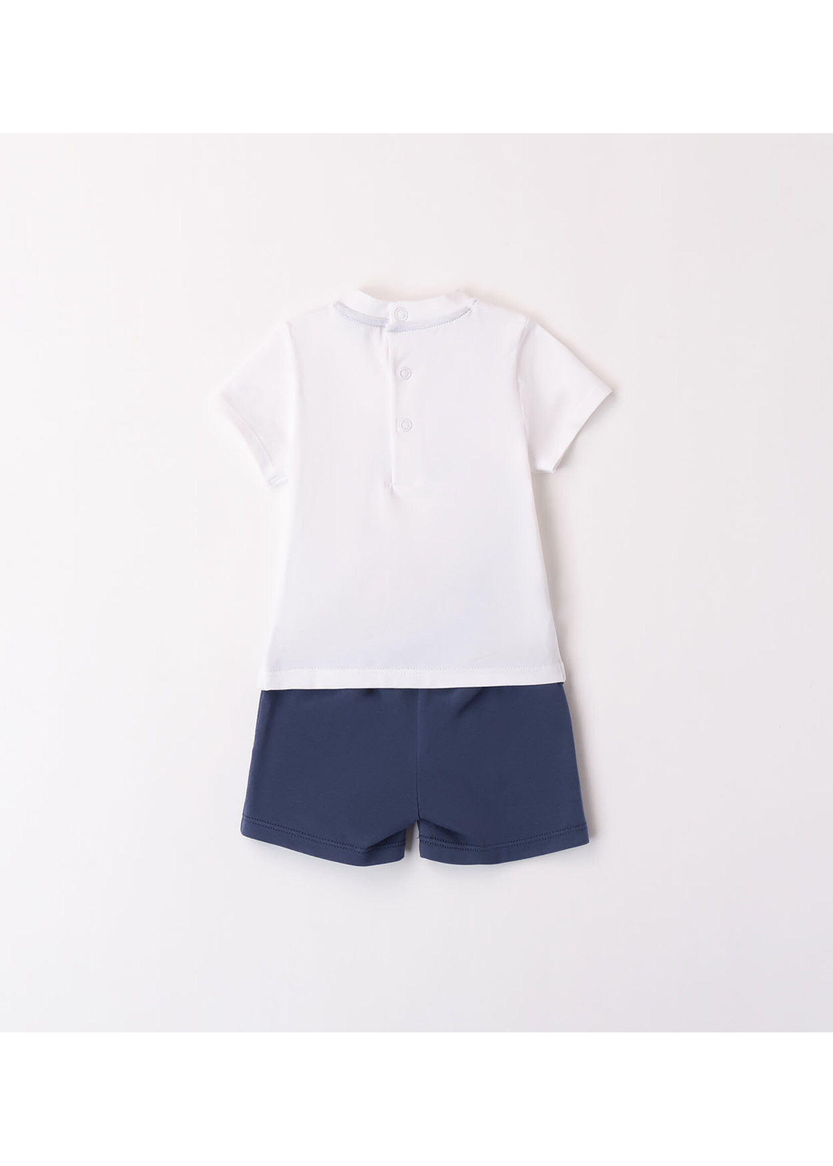 Ido 38676 SHORT SLEEVED SET OPTICAL WHITE