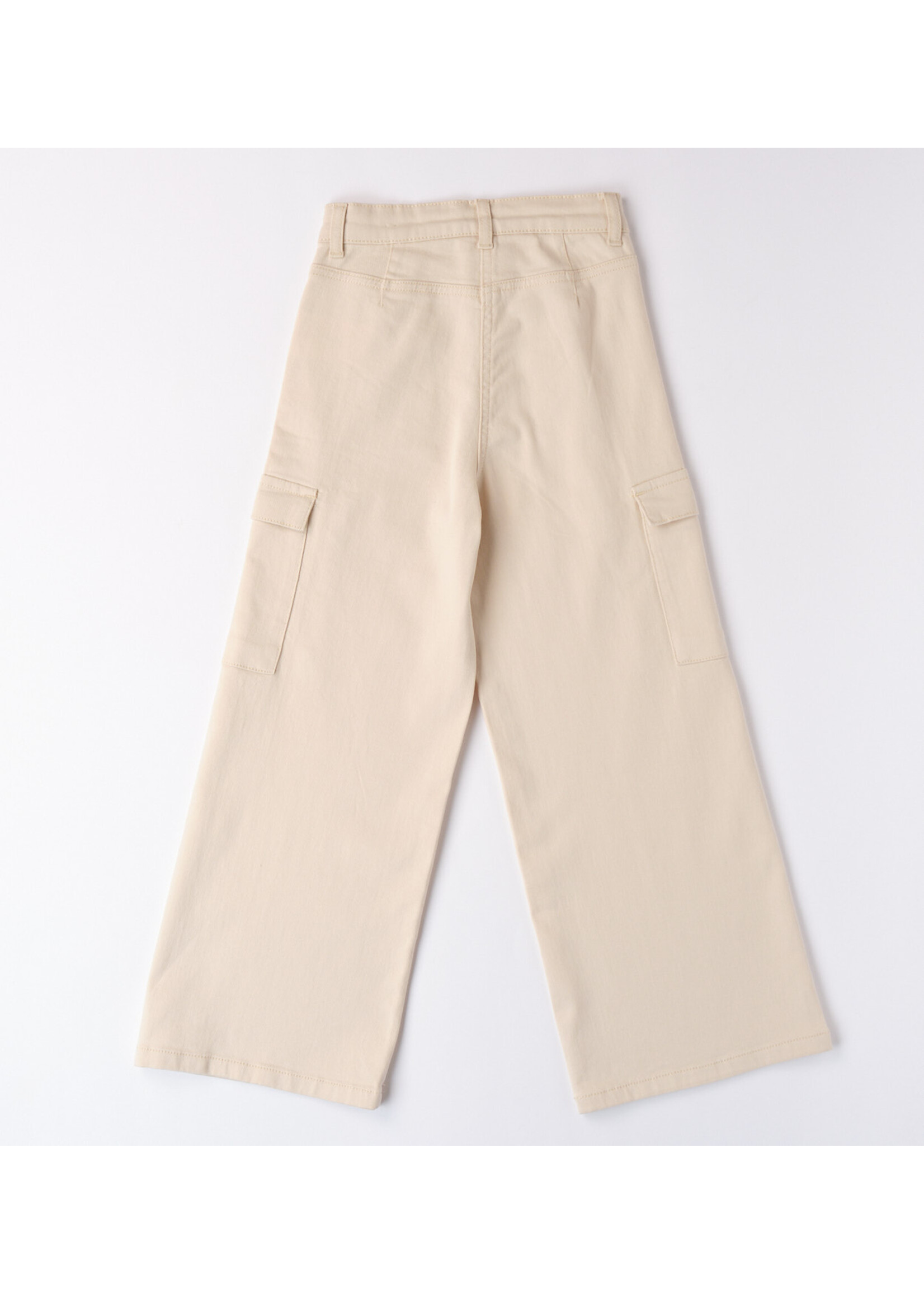 Ido 48524 LONG WOVEN TROUSERS BEIGE