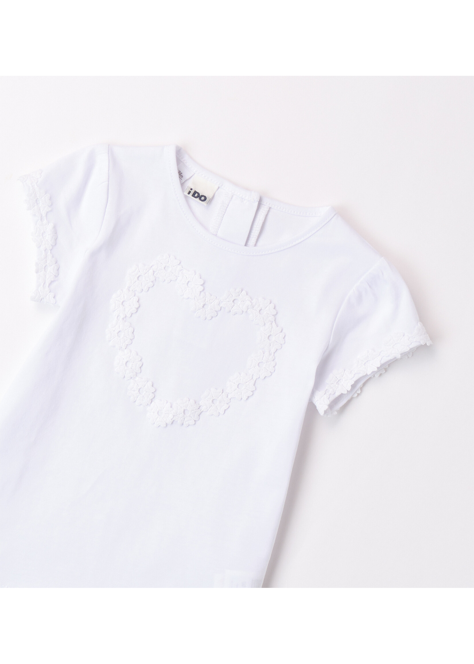 Ido 48743 T-SHIRT OPTICAL WHITE