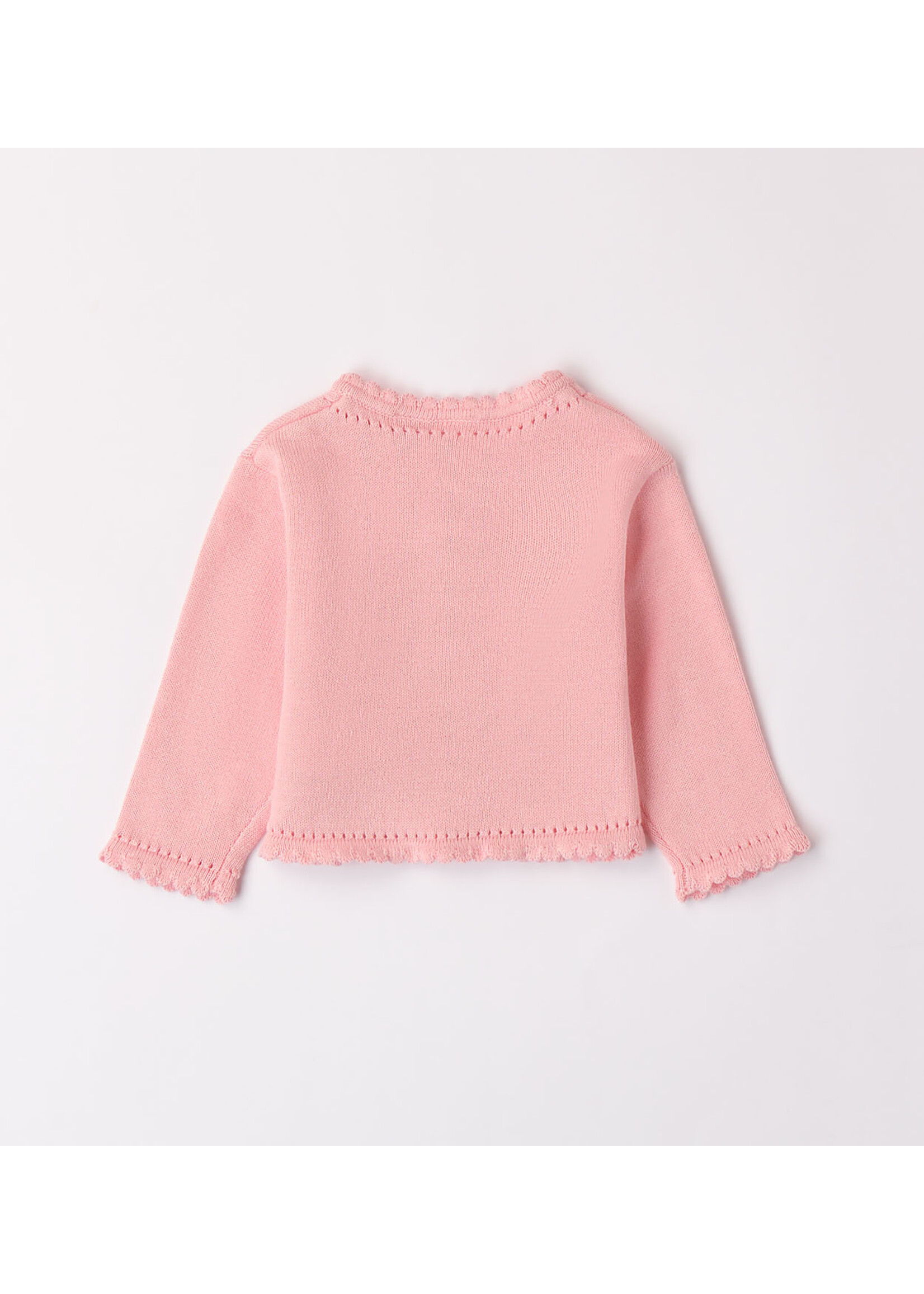 Ido 48138 KNITTED CARDIGAN PINK DOLPHINS