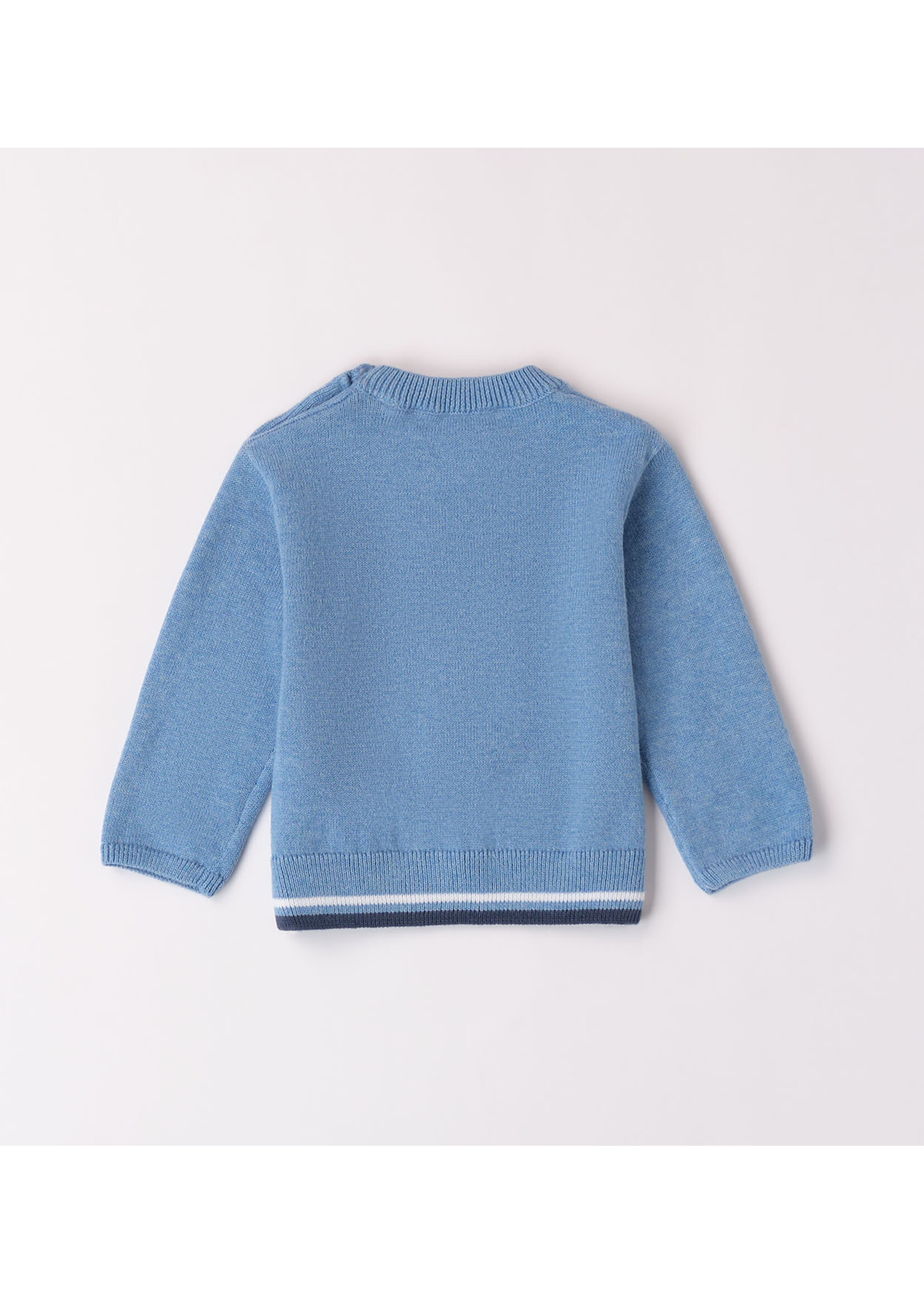 Ido 38610 KNITWEAR  MELANGE AVION