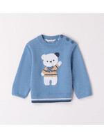 Ido 38610 KNITWEAR  MELANGE AVION