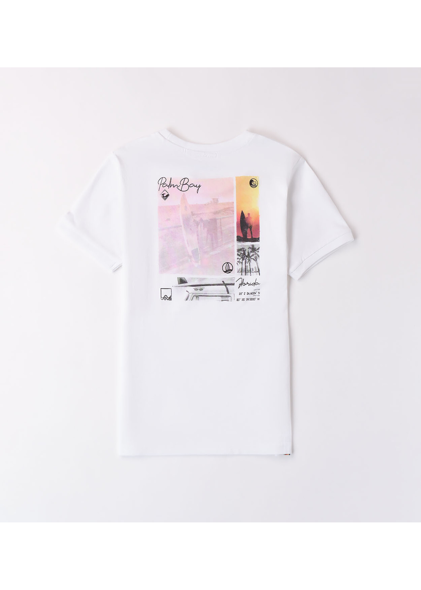 Ido 08744 T-SHIRT OPTICAL WHITE