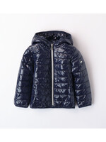 Ido 4Z035 PADDED JACKET THERMAL FABRIC NAVY