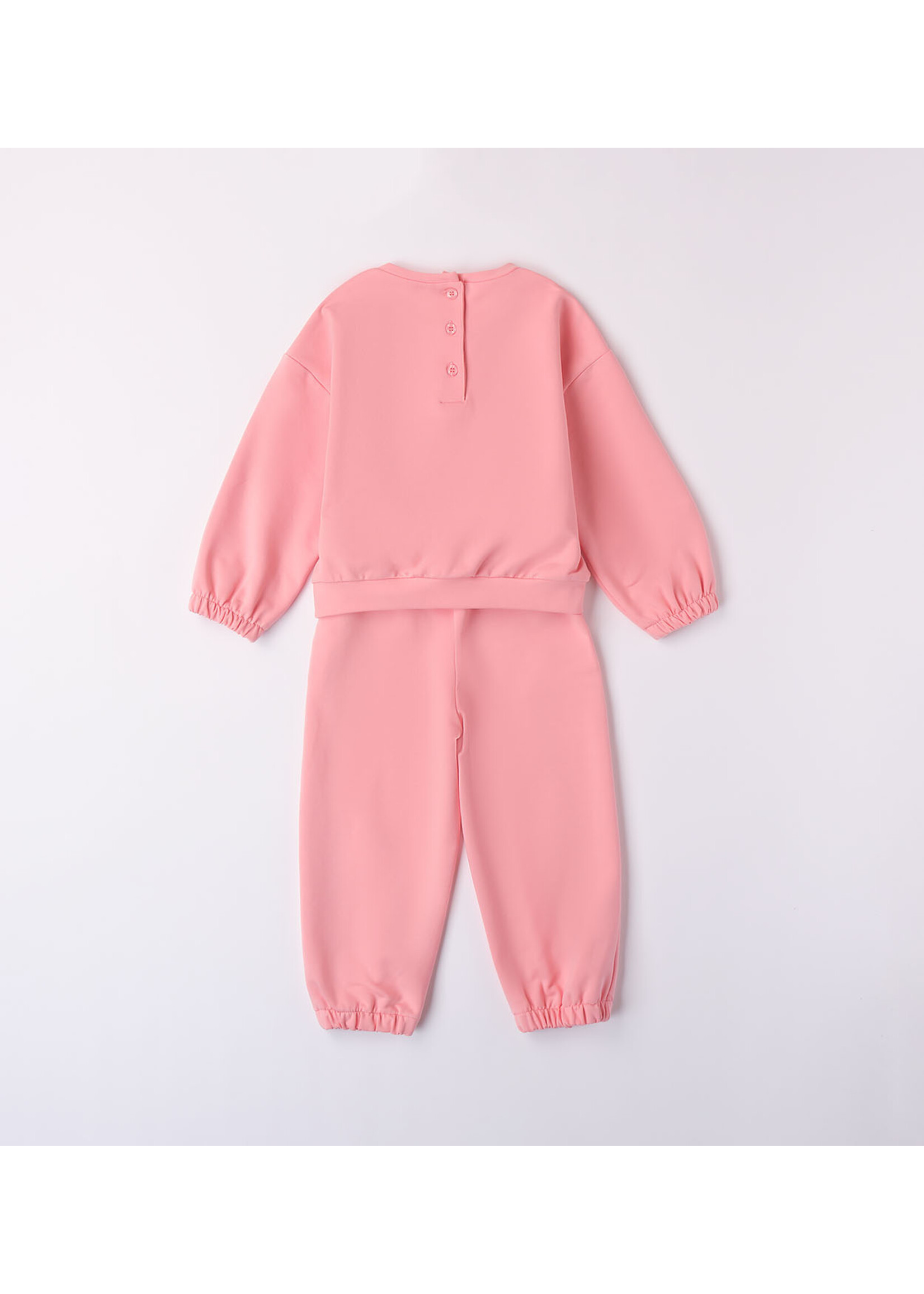 Ido 48272 TWO PIECES JOGGING SUIT PINK