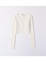 Ido 48480 KNITTED CARDIGAN OFF WHITE