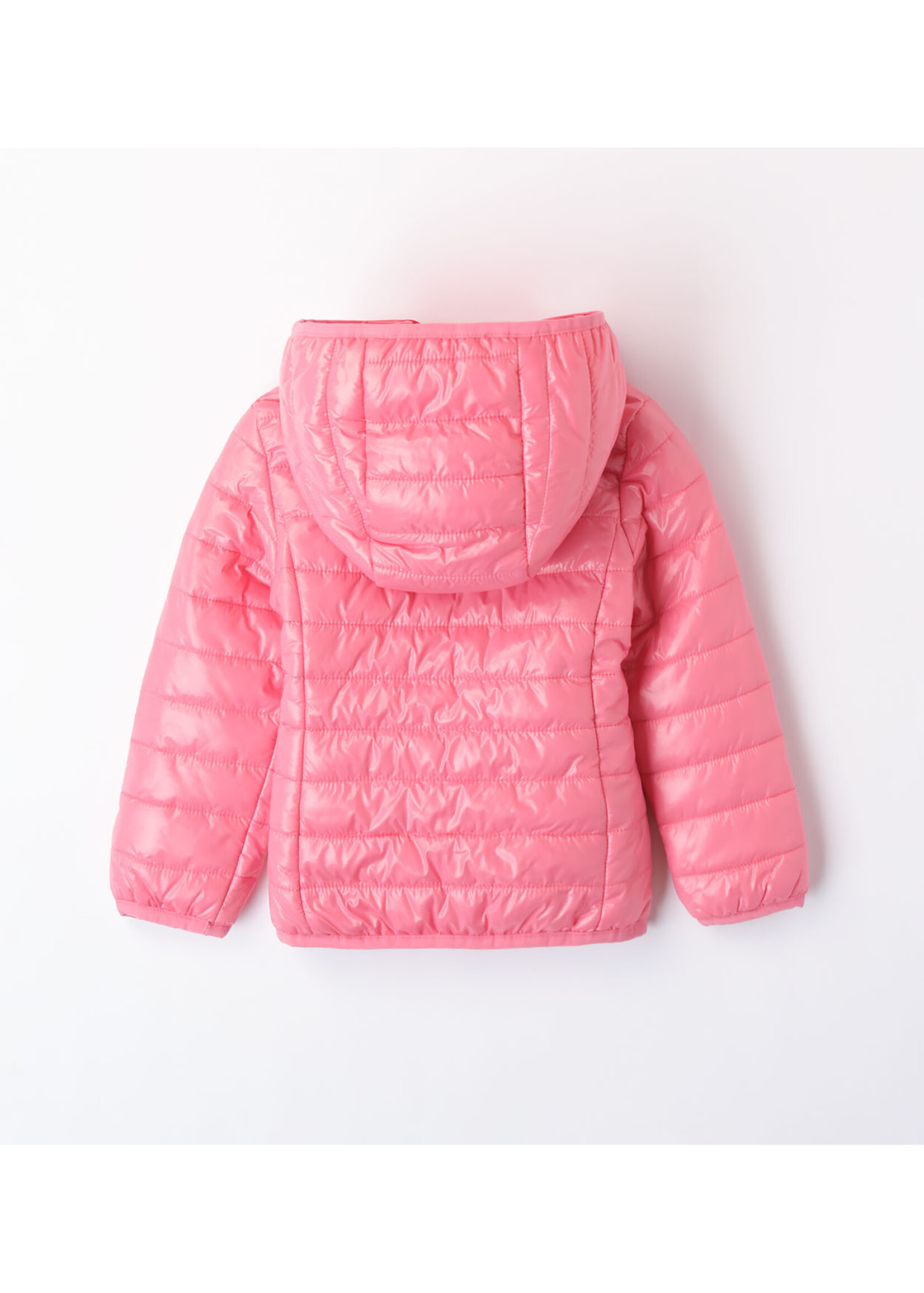 Ido 4Z035 PADDED JACKET THERMAL FABRIC ROSA CONFETTI