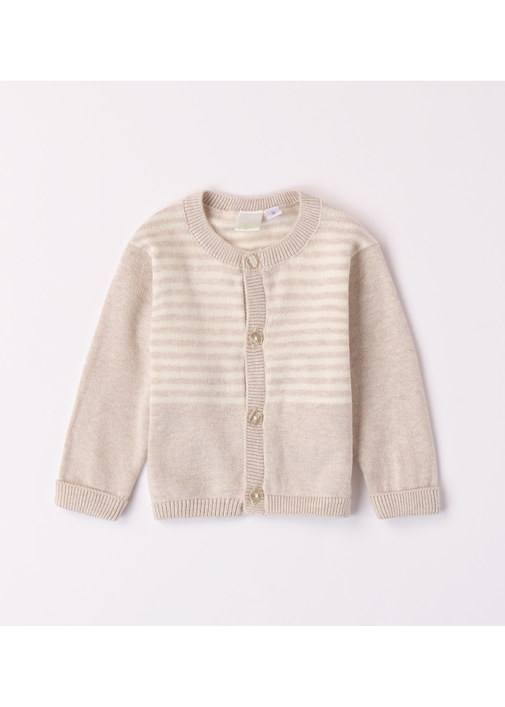 Ido 48172 KNITTED CARDIGAN MELANGE BEIGE